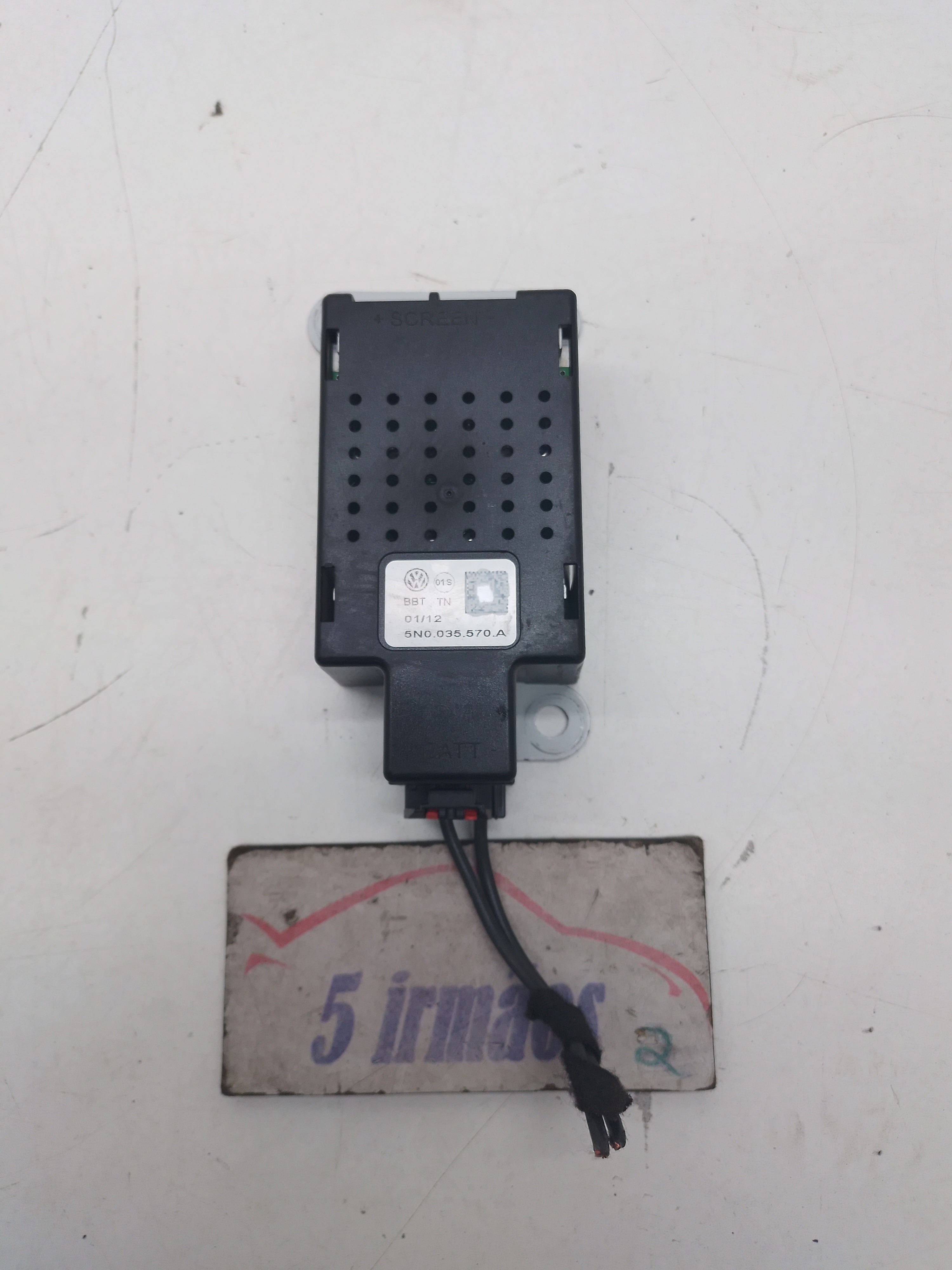 Módulo Anti Ruído Vw Tiguan 2.0 2012 Nº5n0035570a