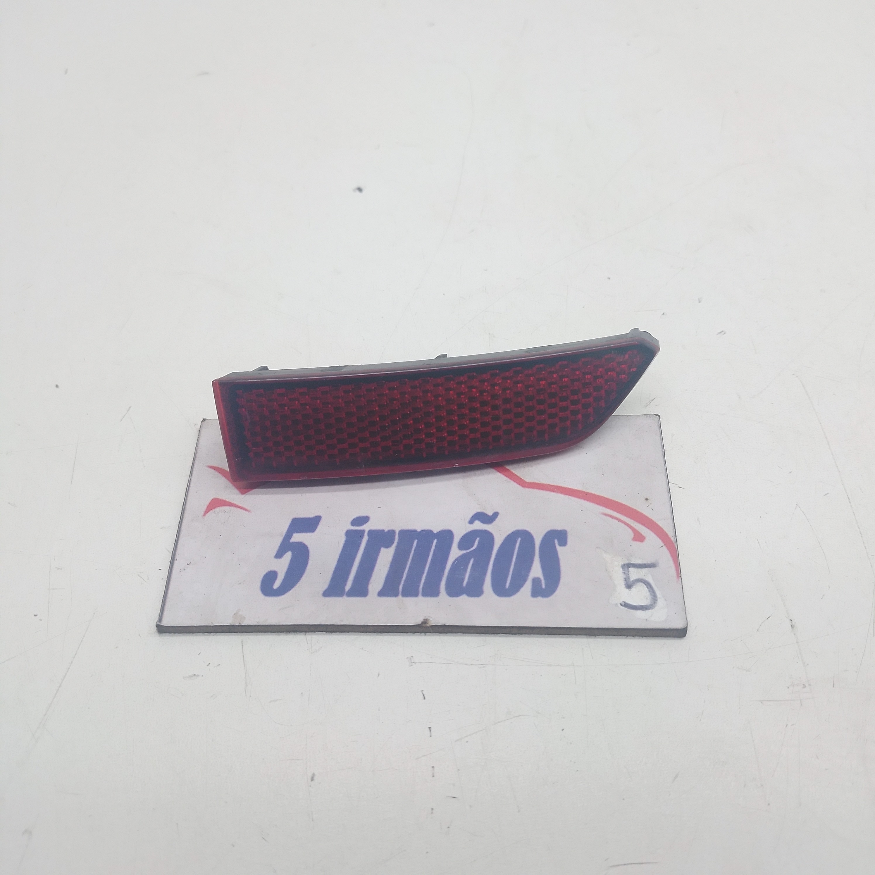 Refletor Olho Gato Traseiro Esquerdo Vw Tiguan Rline 2020 Vermelho
