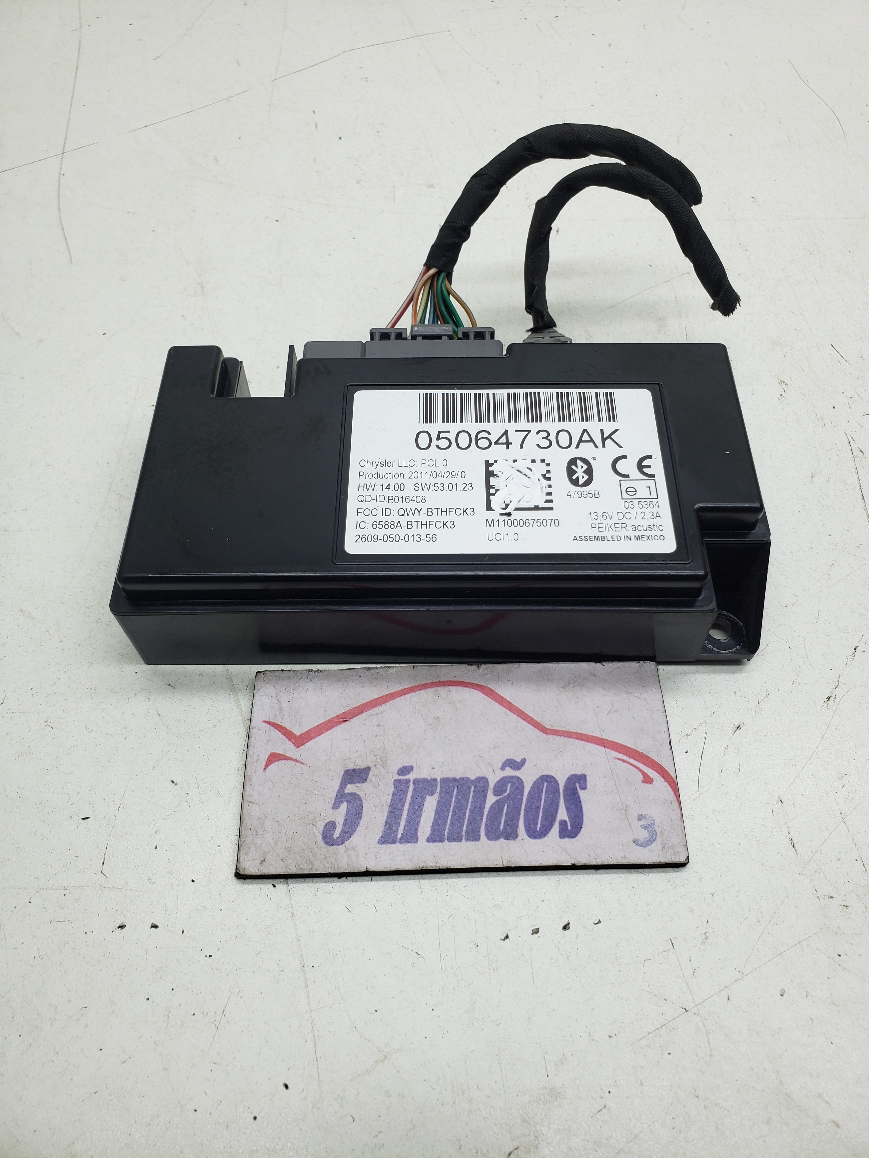 Módulo Bluetooth Jeep Cherokee 3.6 2011 / 2012 Nº05064730ak
