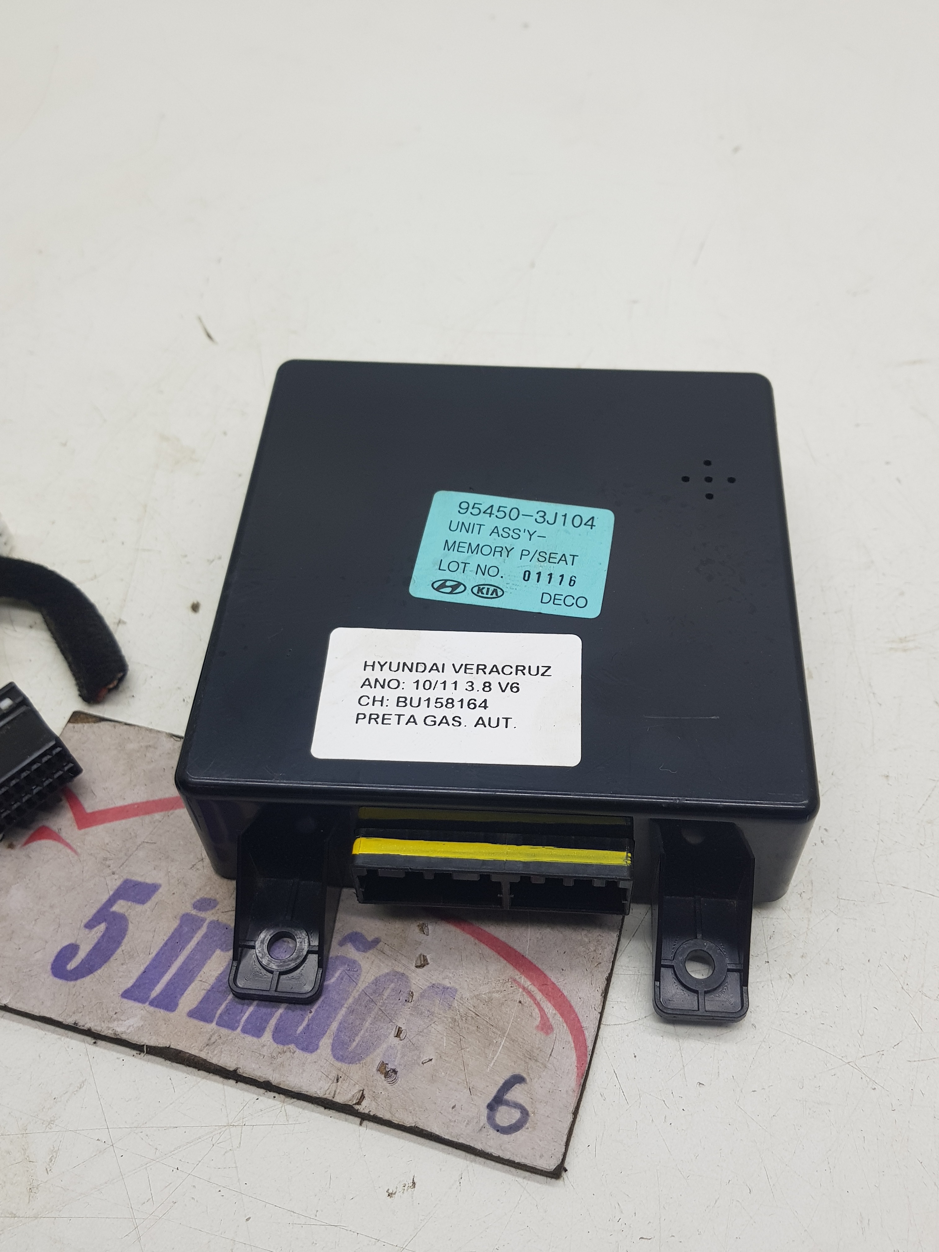 Módulo Banco Dianteiro Esquerdo Hyundai Veracruz 3.8 2011