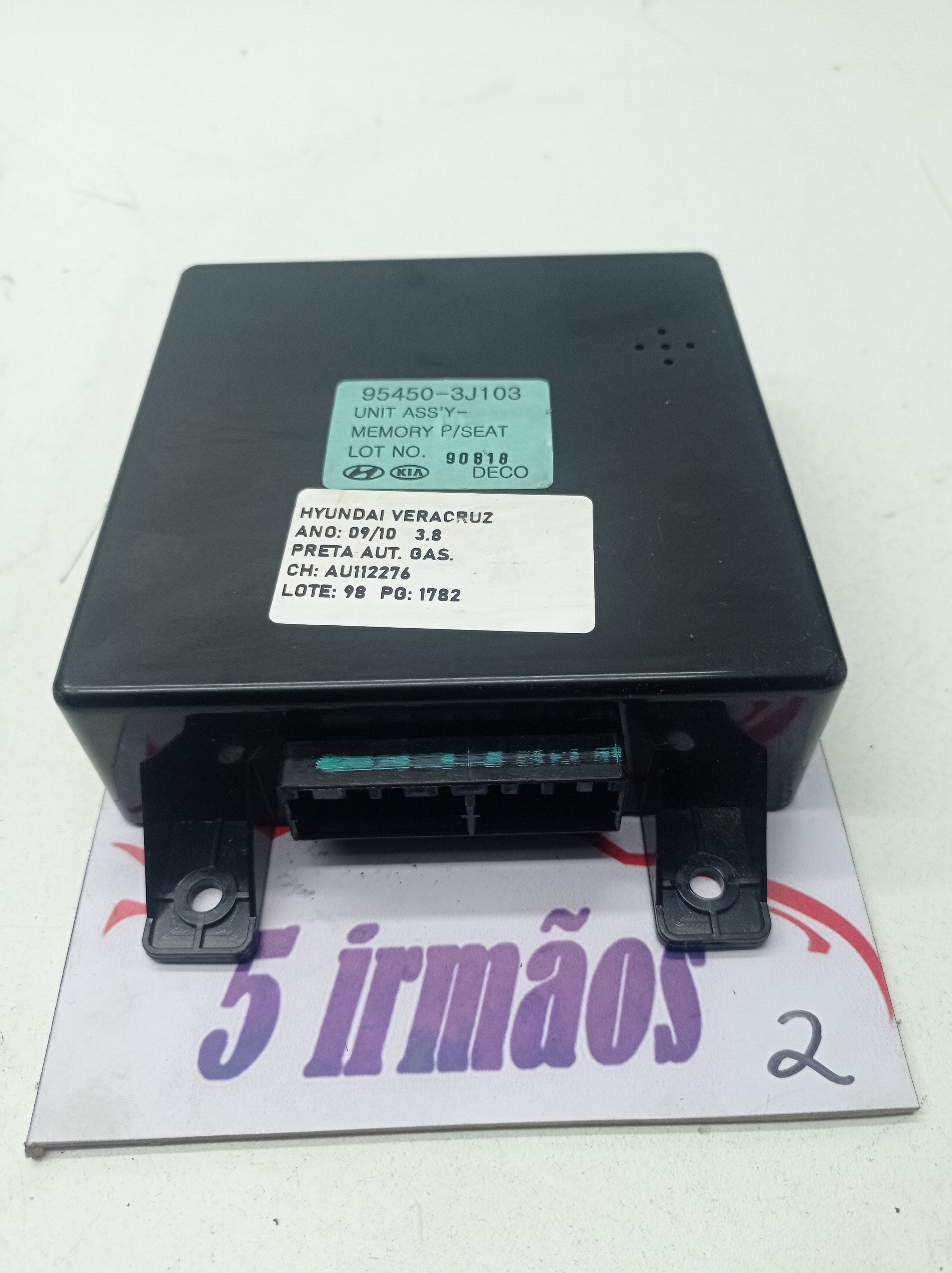 Módulo Banco Dianteiro Esquerdo Veracruz 2010 N954503j103