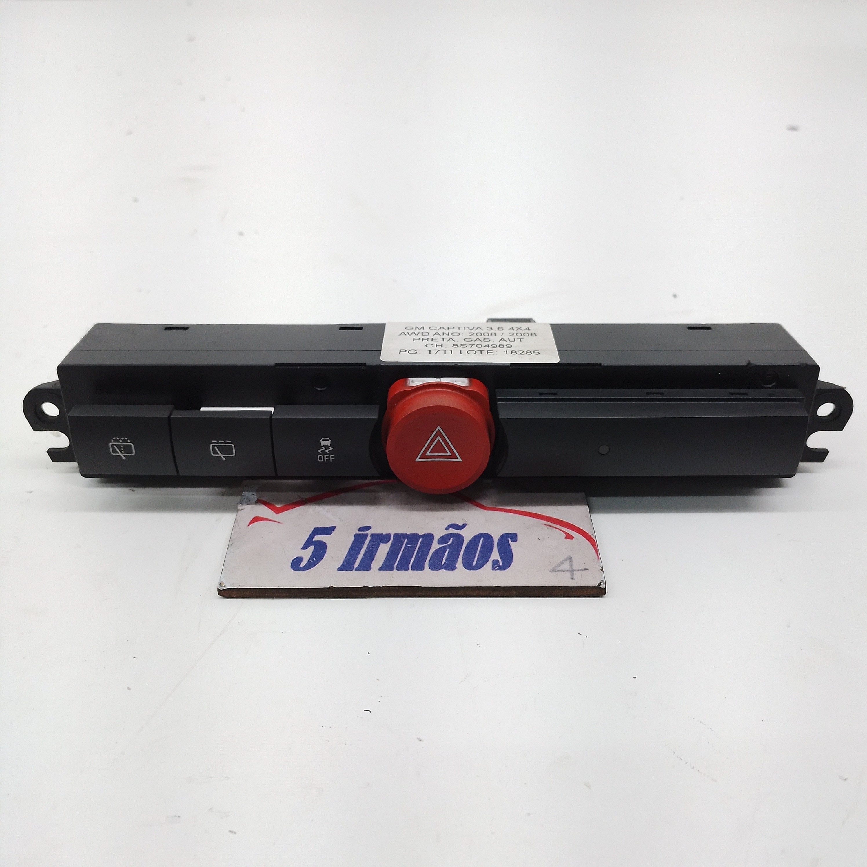 Botão Comando Pisca Alerta Gm Captiva 3.6 V6 2008 / 2009