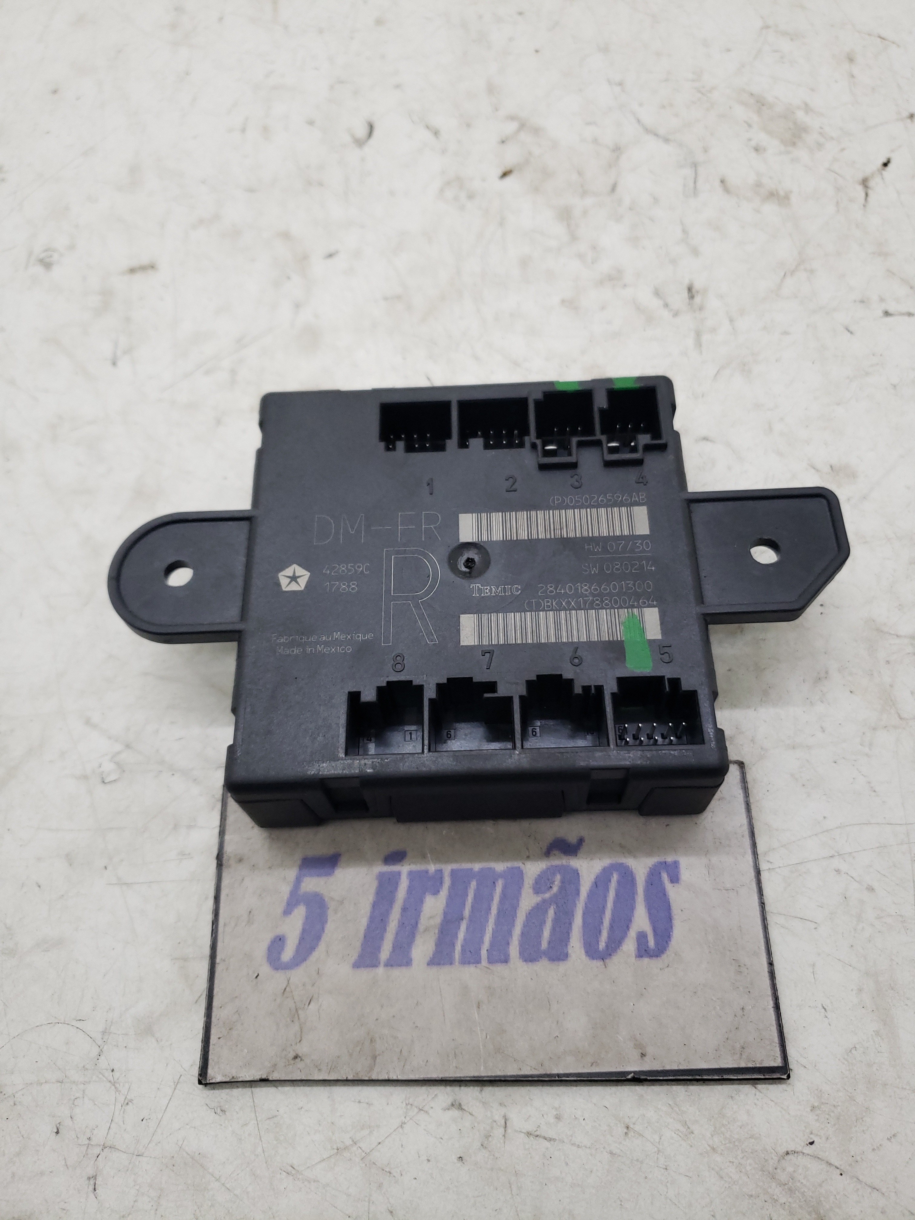 Módulo Porta Dianteira Direita Town Country 3.8 V6 2008 2009