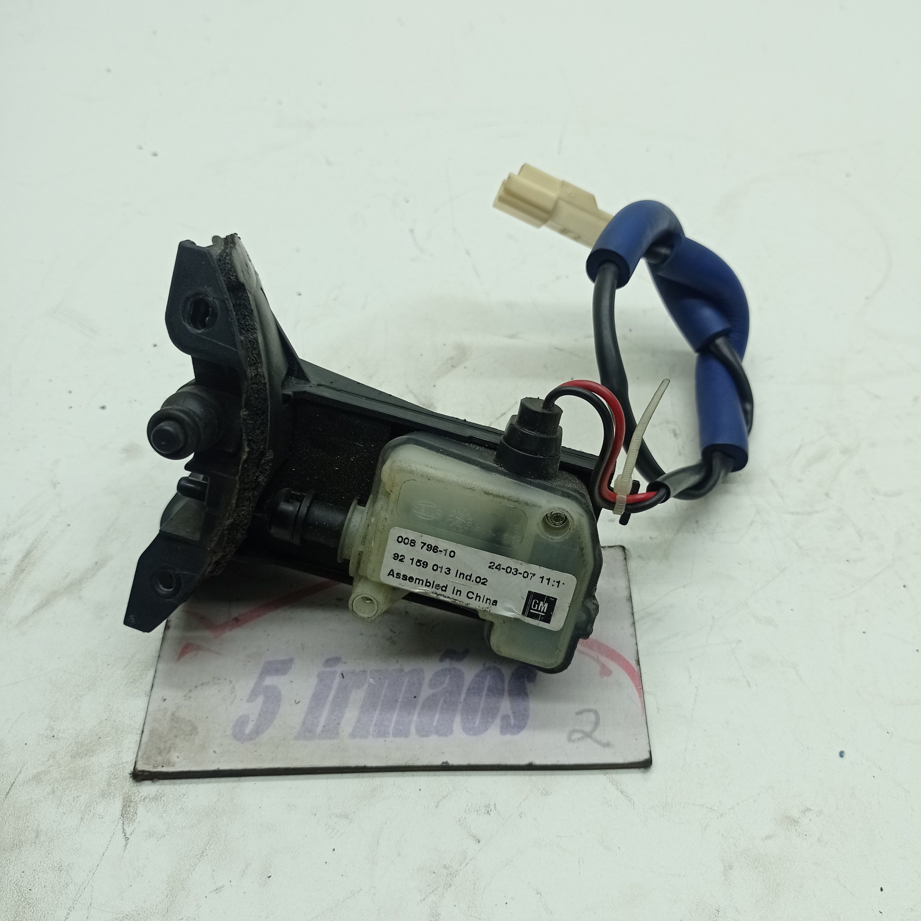 Motor Trava Portinhola Gm Omega 3.6 2008 Nº92159013