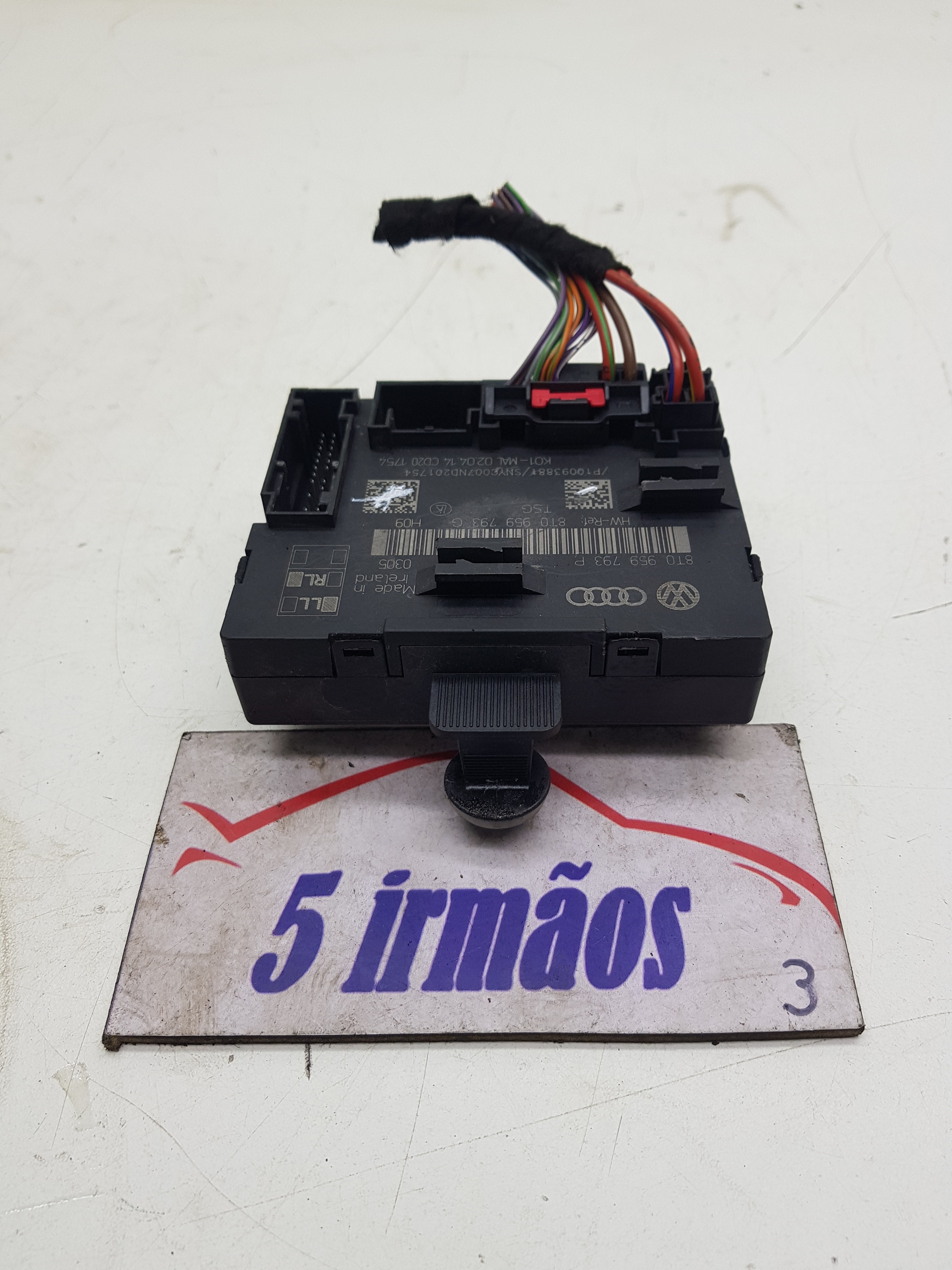 Módulo Porta Dianteira Esquerda Audi S5 3.0 2014 8t0959793p