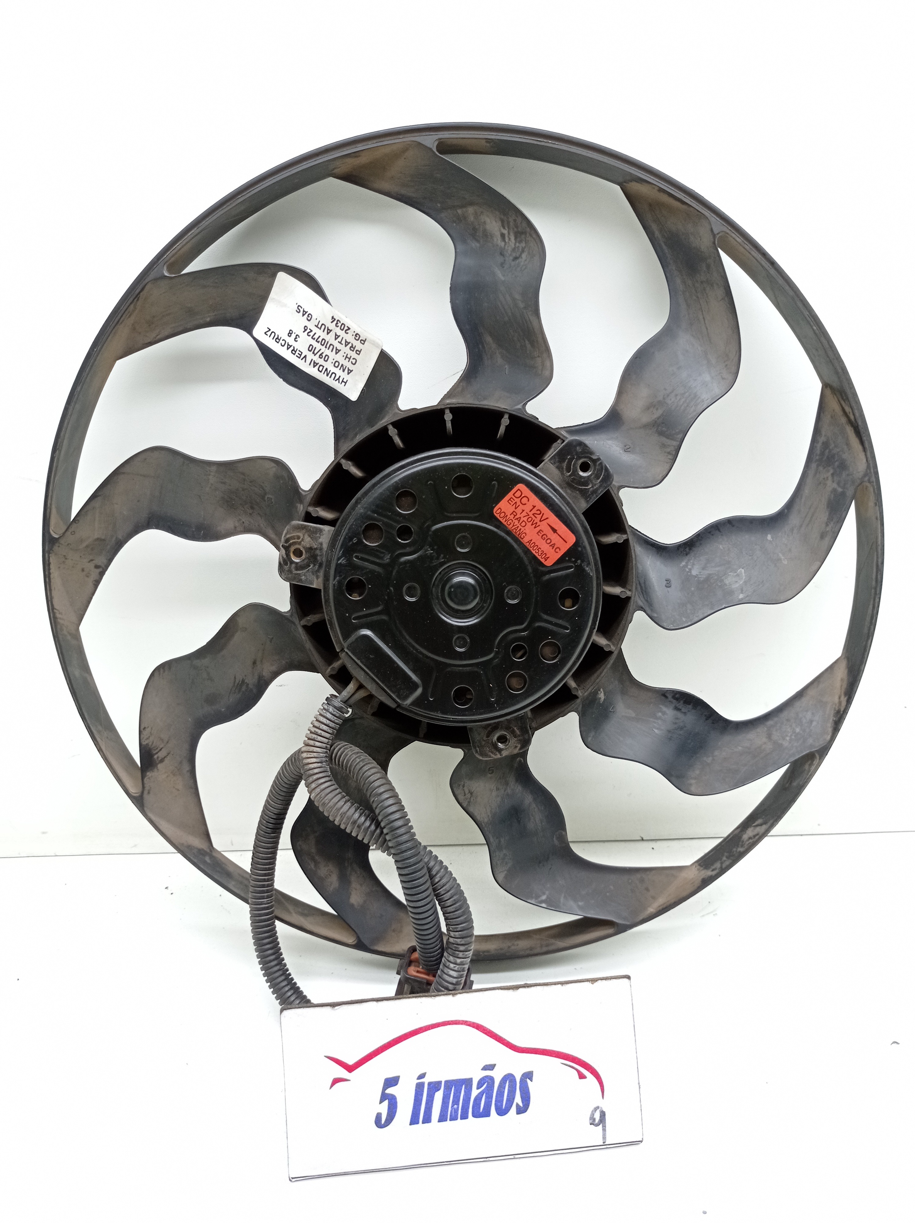 Ventoinha Radiador Hyundai Veracruz 3.8 2009 / 2010