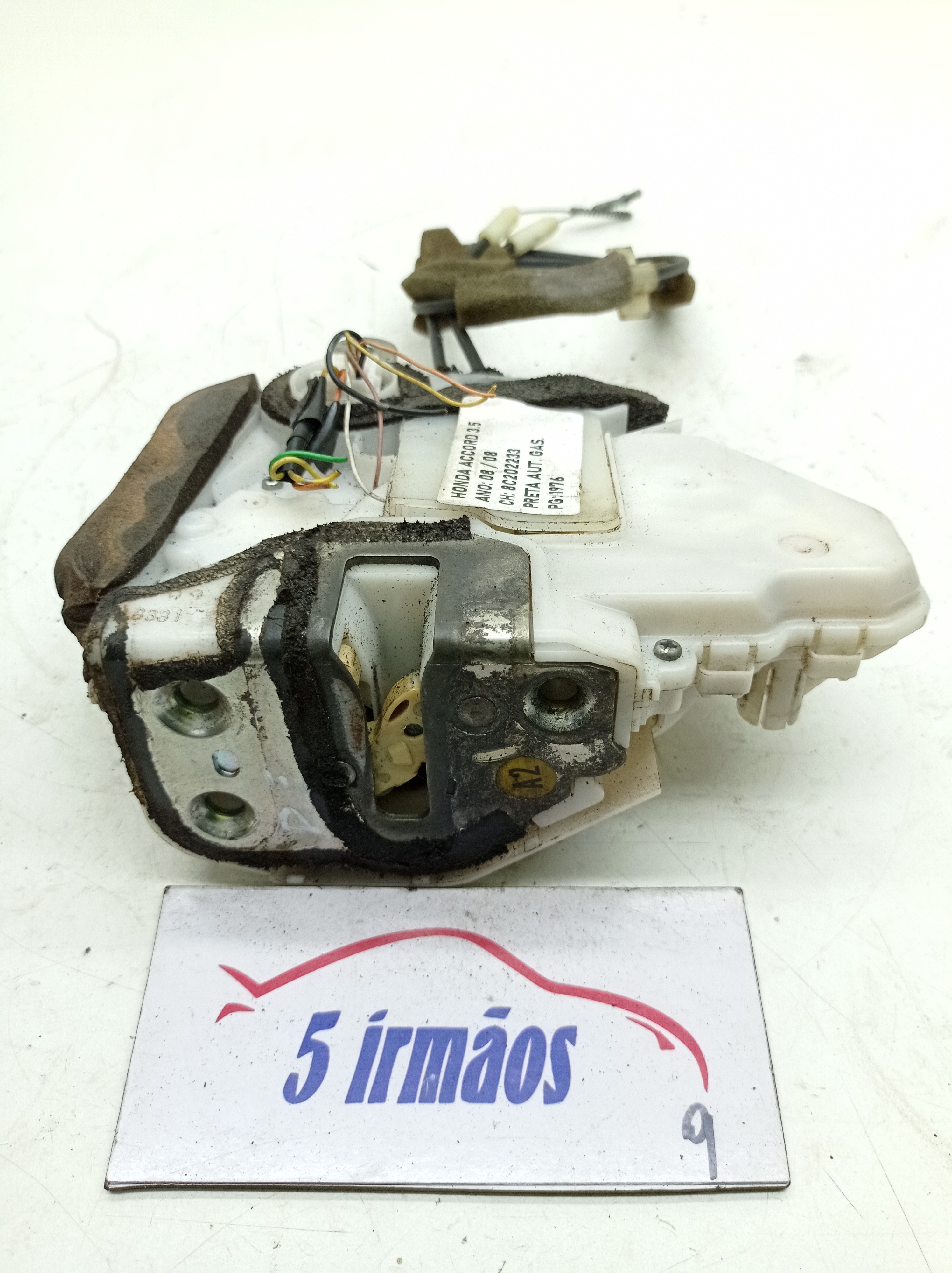 Fechadura Dianteira Esquerda Honda Accord 3.5 V6 2008 / 2009