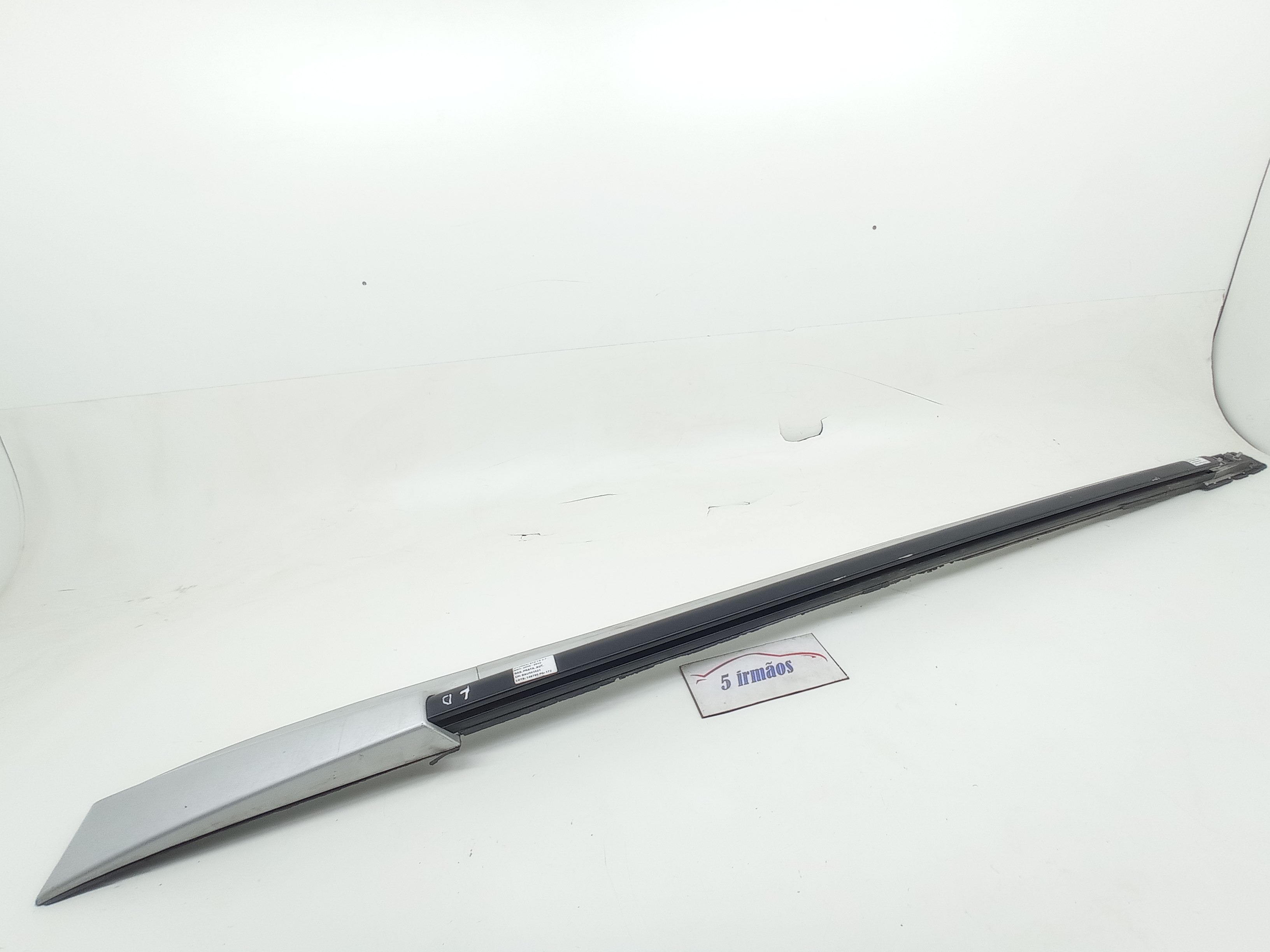 Rack Teto Direito Hyundai Santa Fé 2.7 2009 / 2010 Prata E Preto