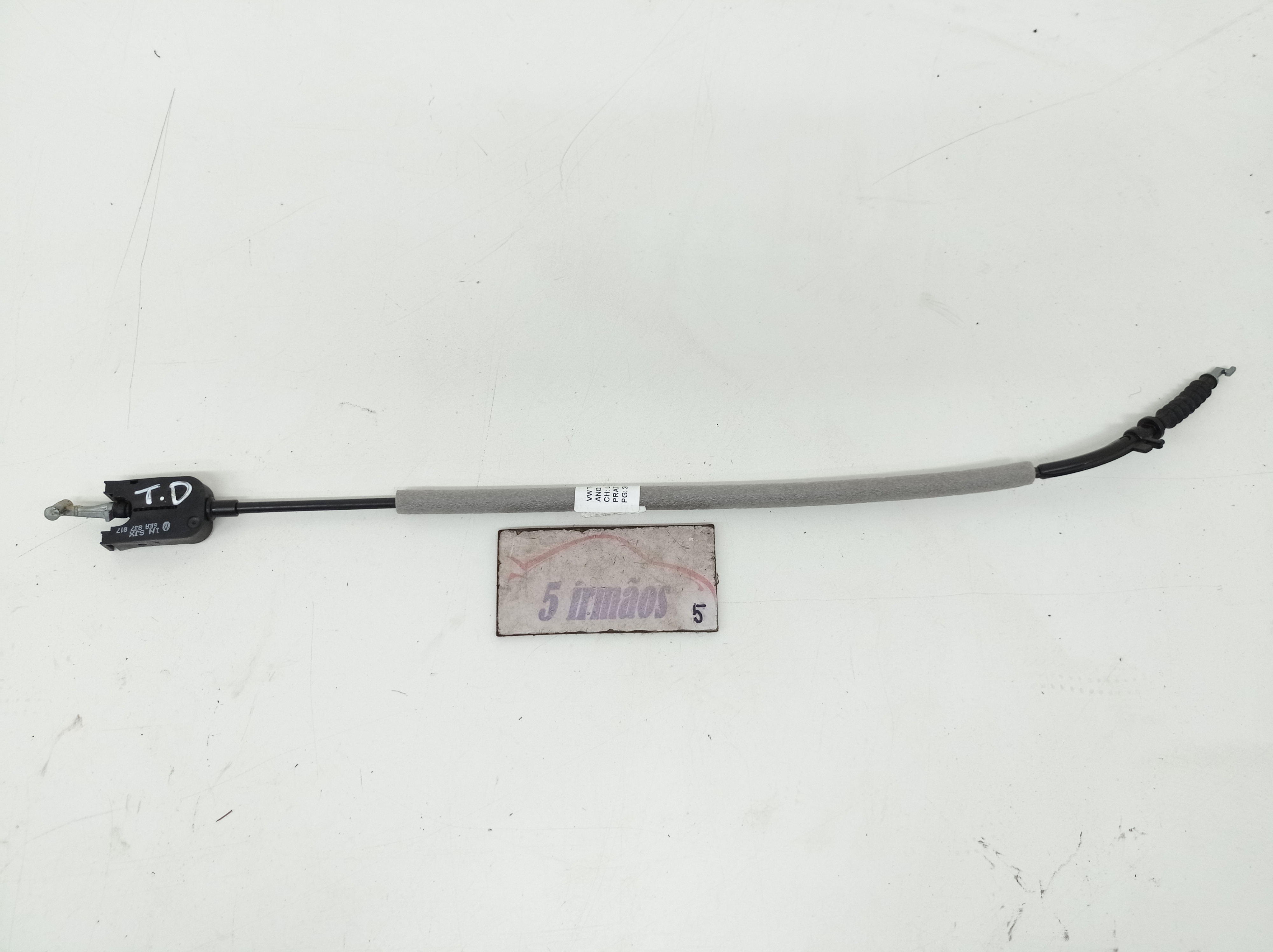 Cabo Fechadura Porta Traseira Direita Vw Tcross 1.4 2019