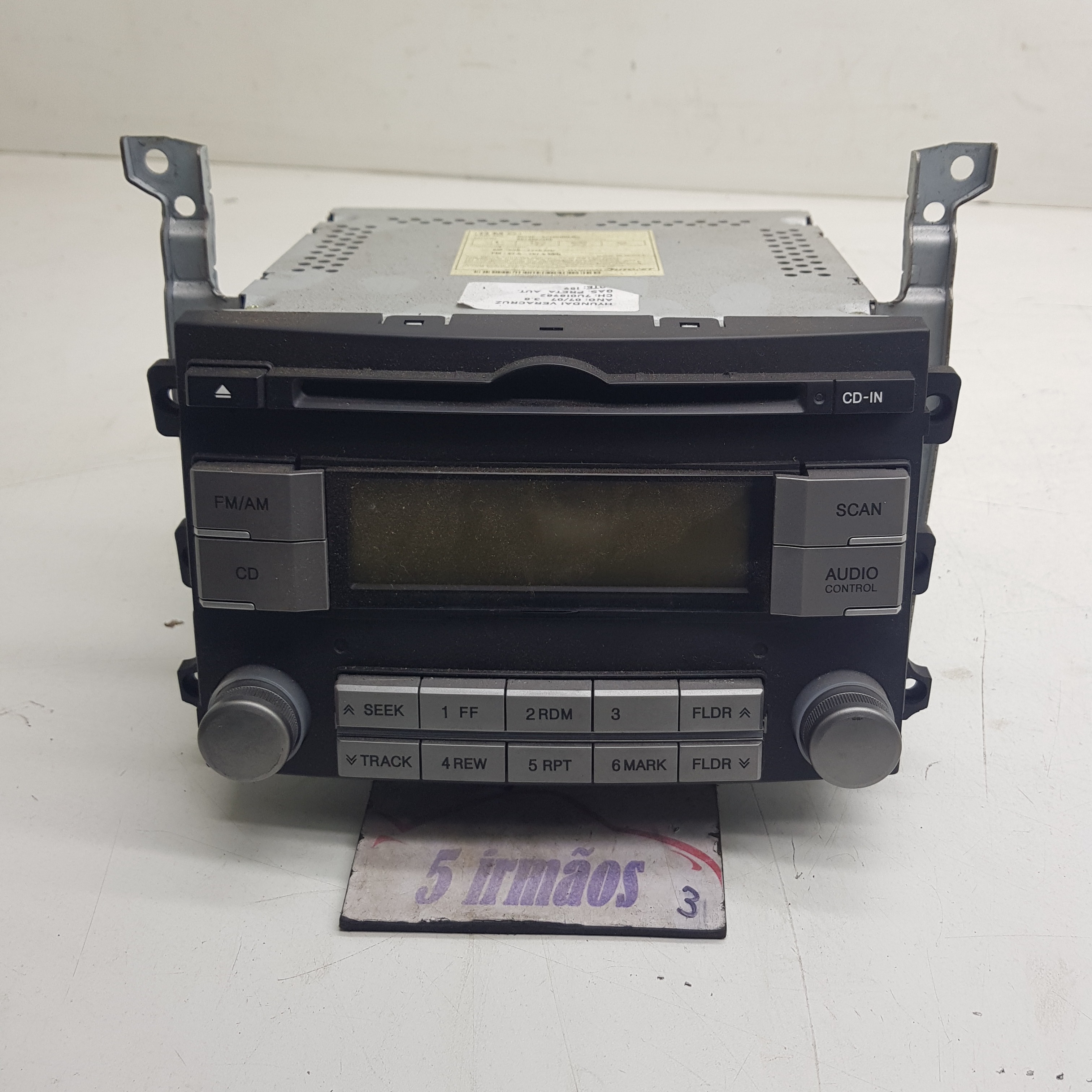 Rádio Cd Player Hyundai Veracruz 3.8 2007 Á 2012