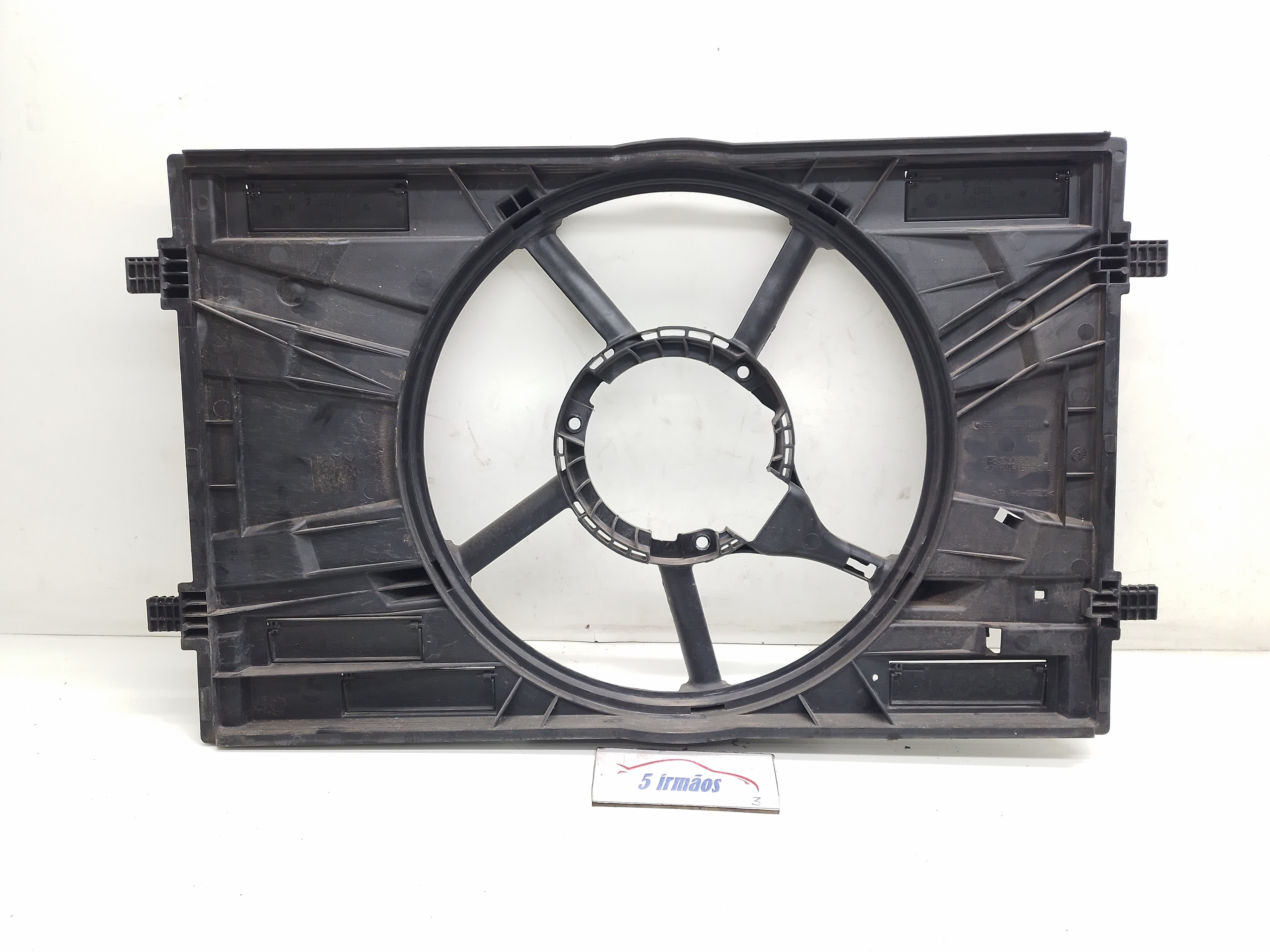 Defletor Ventoinha Radiador Vw Polo Gts 1.4 2021