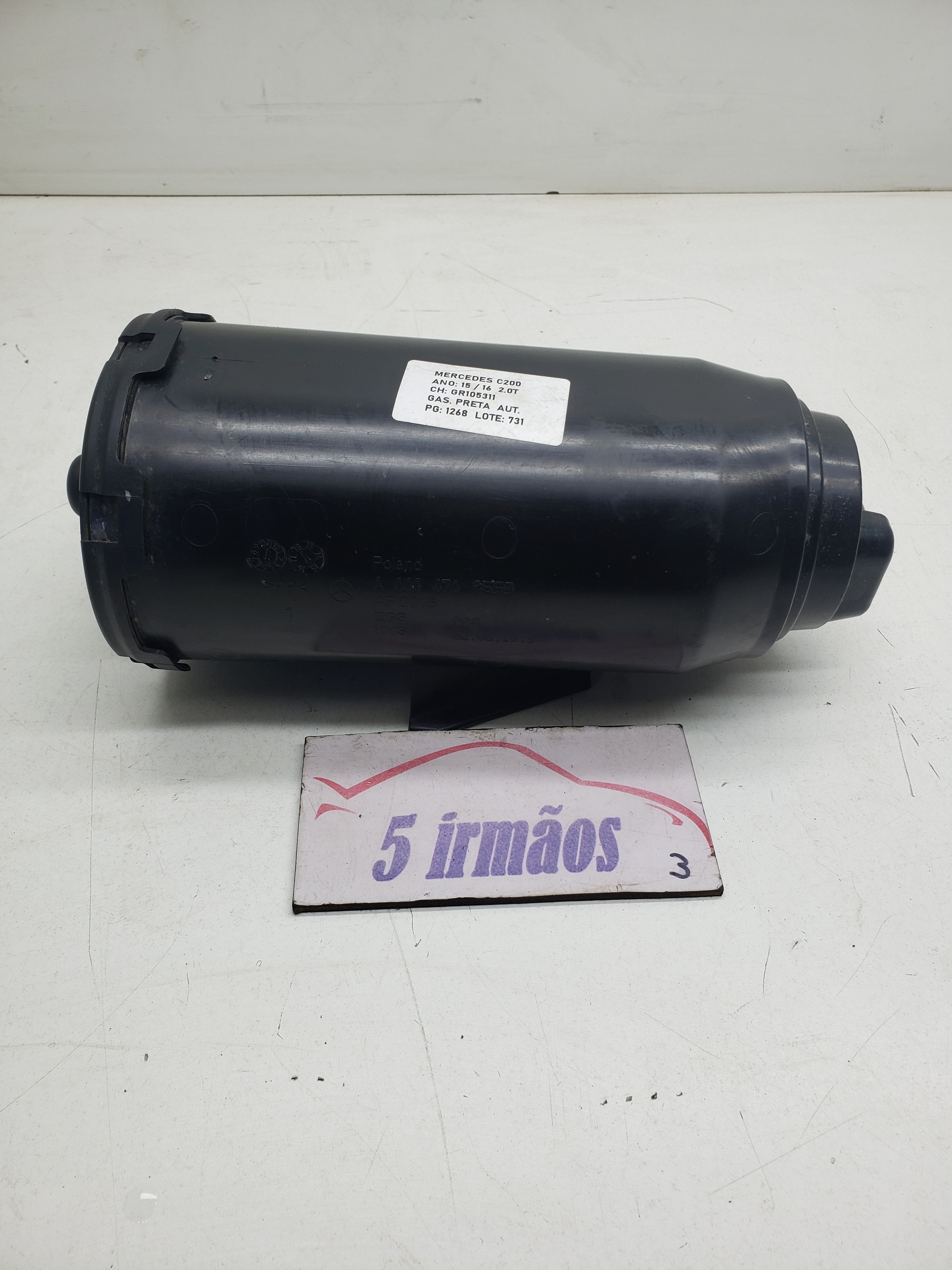 Filtro Canister Mercedes C200 2.0 2015 / 2016 Nºa0004700559