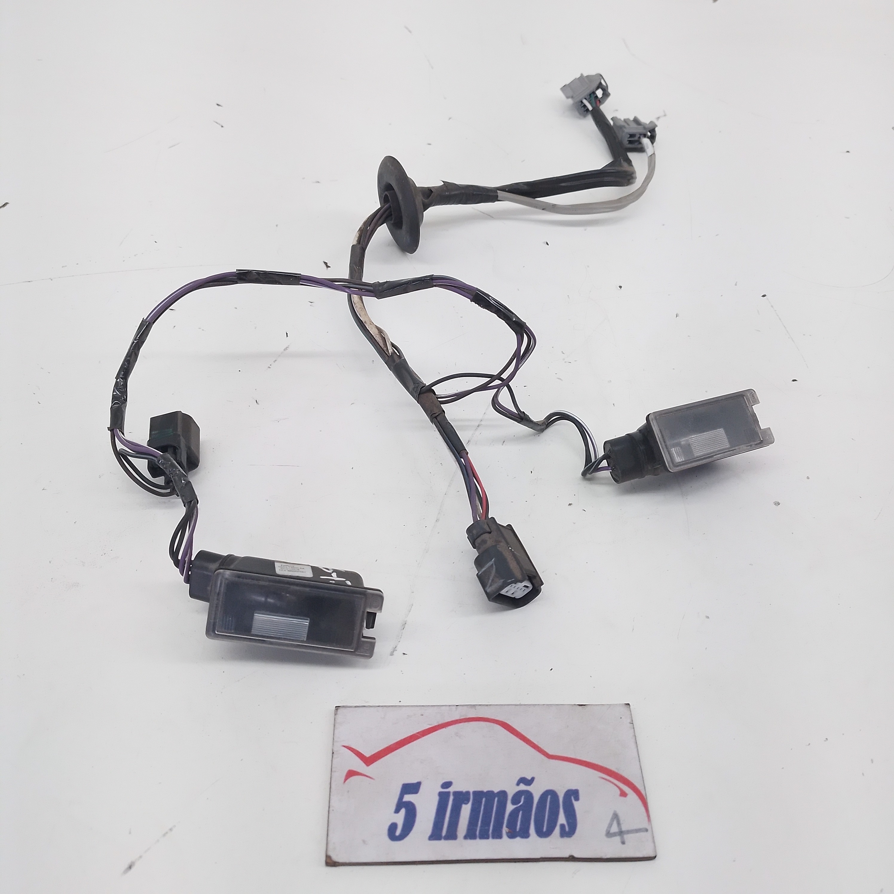 Chicote Luz Placa Ford Fusion 2.0t 2016 2017 2018