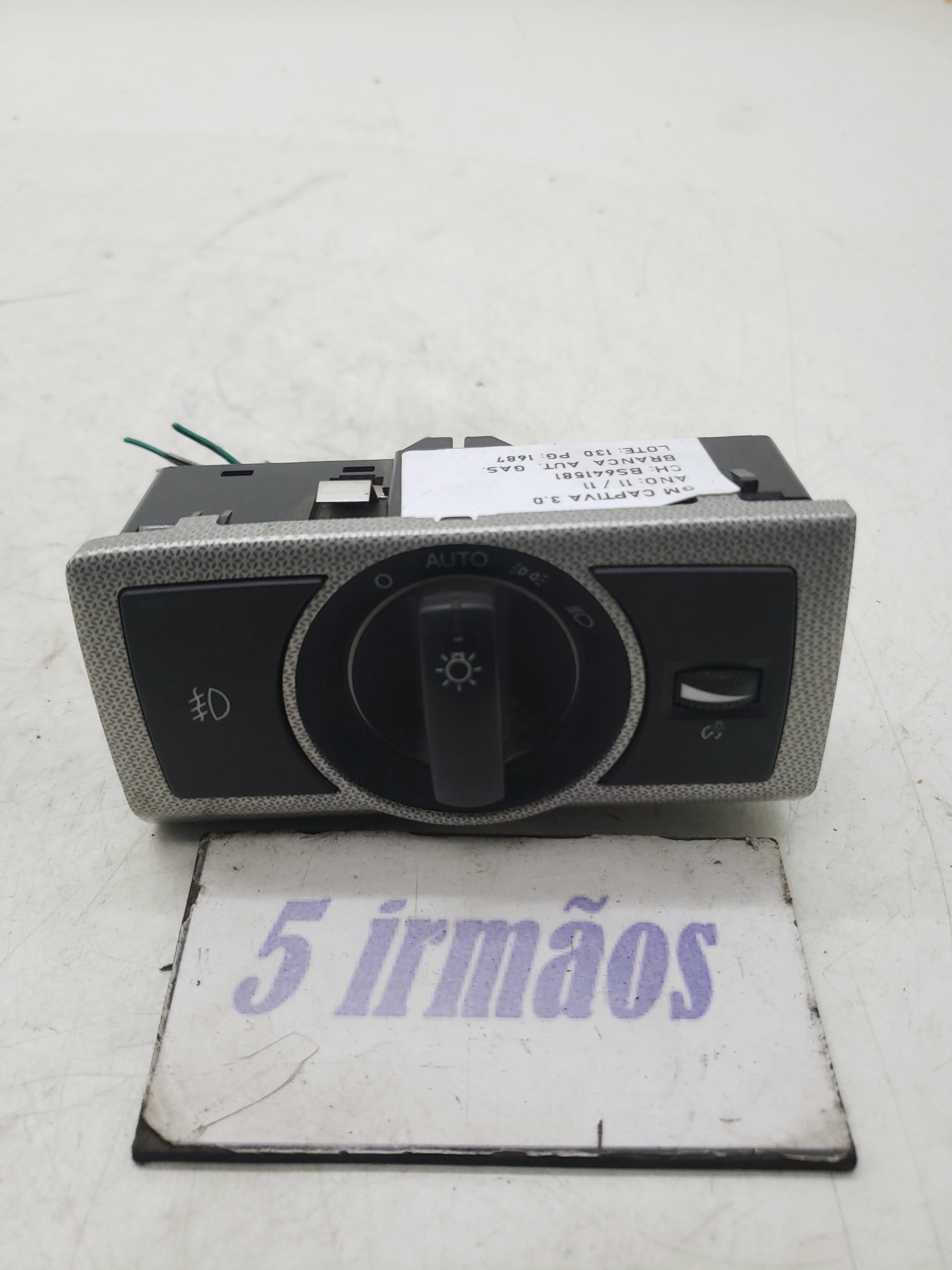Comando Farol Milha Luzes Gm Captiva 3.0 V6 2011 N20785456