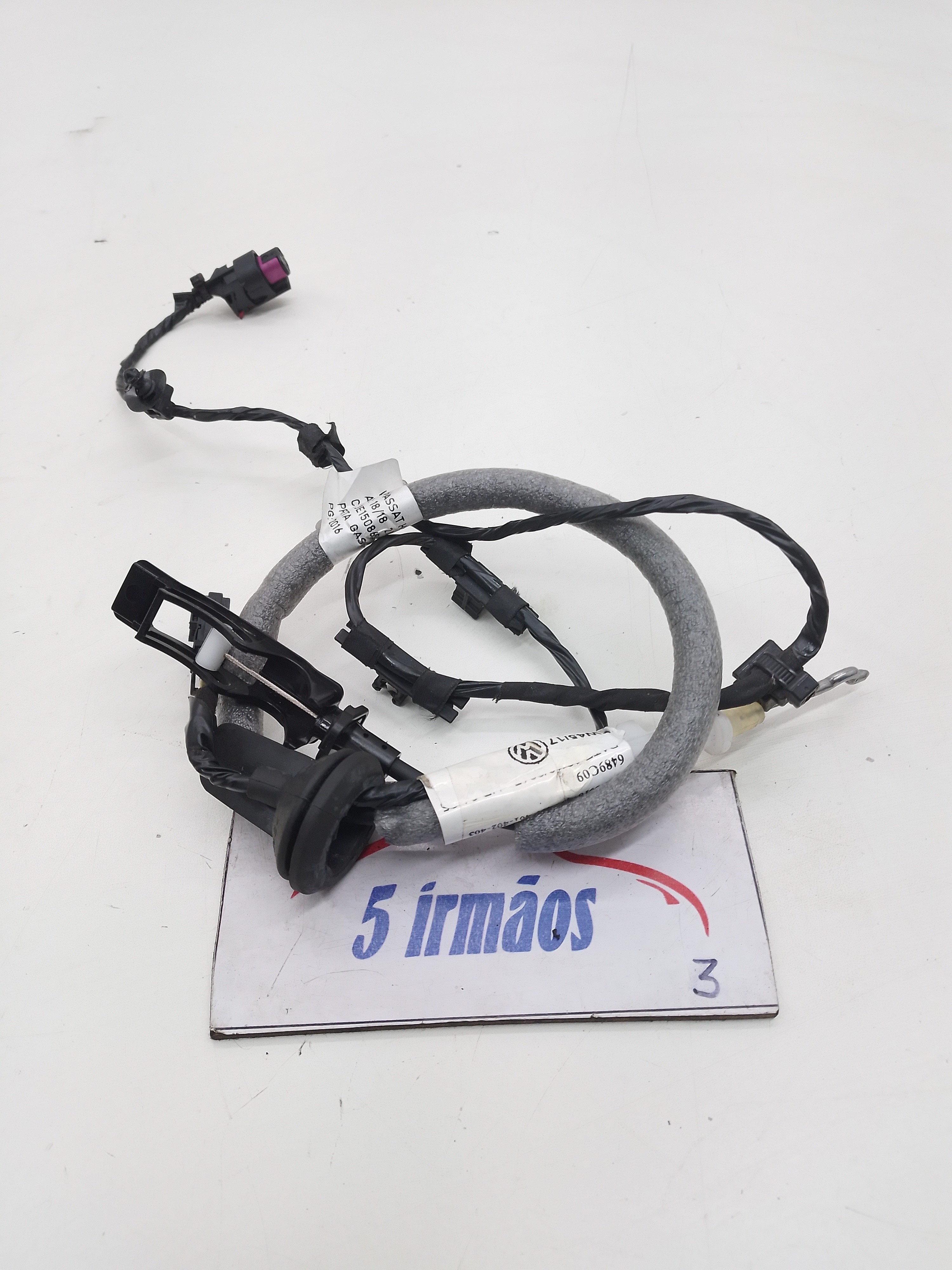 Cabo Fechadura Porta Dianteira Esquerda Vw Passat 2018