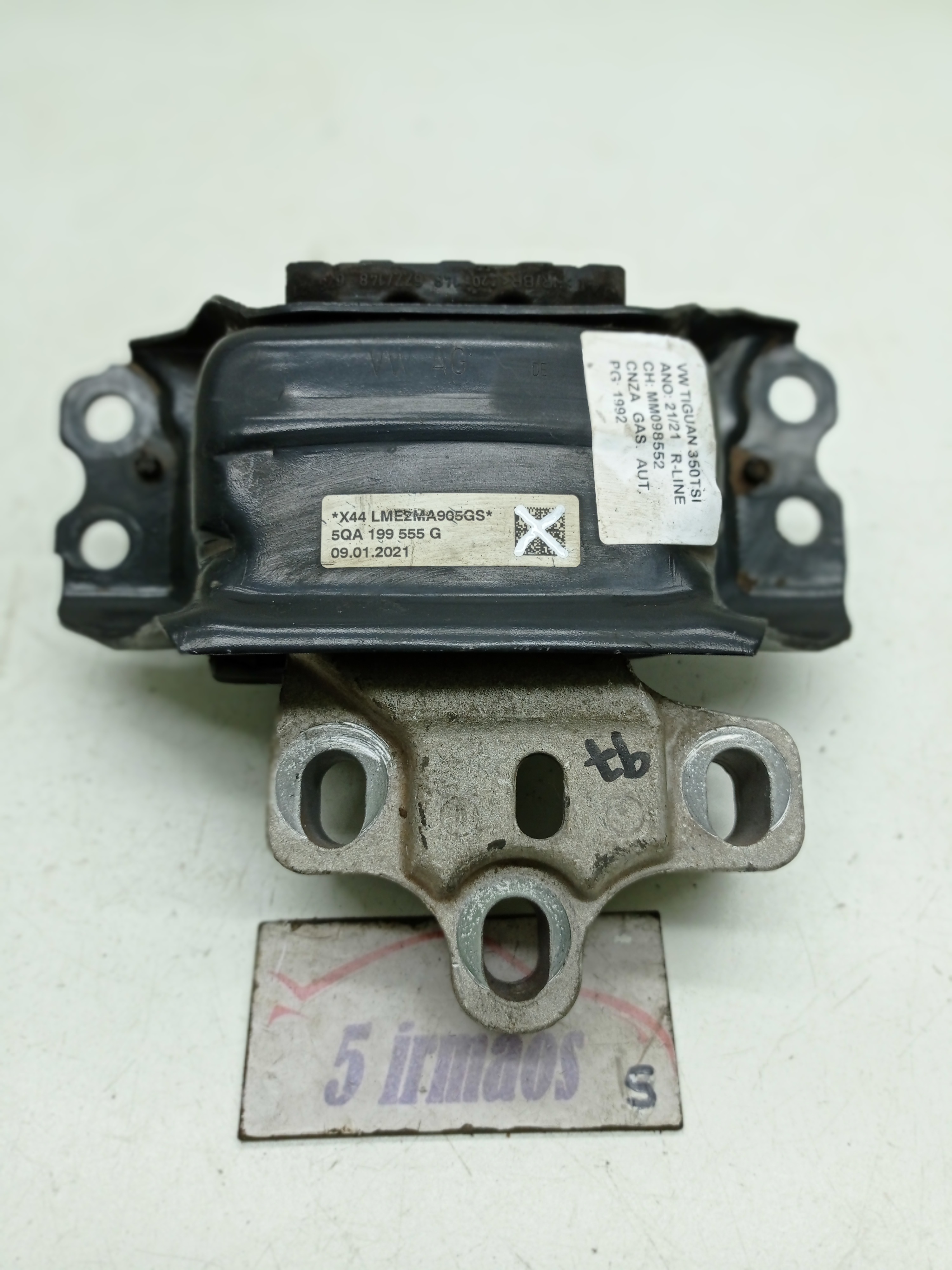 Coxim Motor Vw Tiguan 350 Tsi 2021 Nº5qa199555g