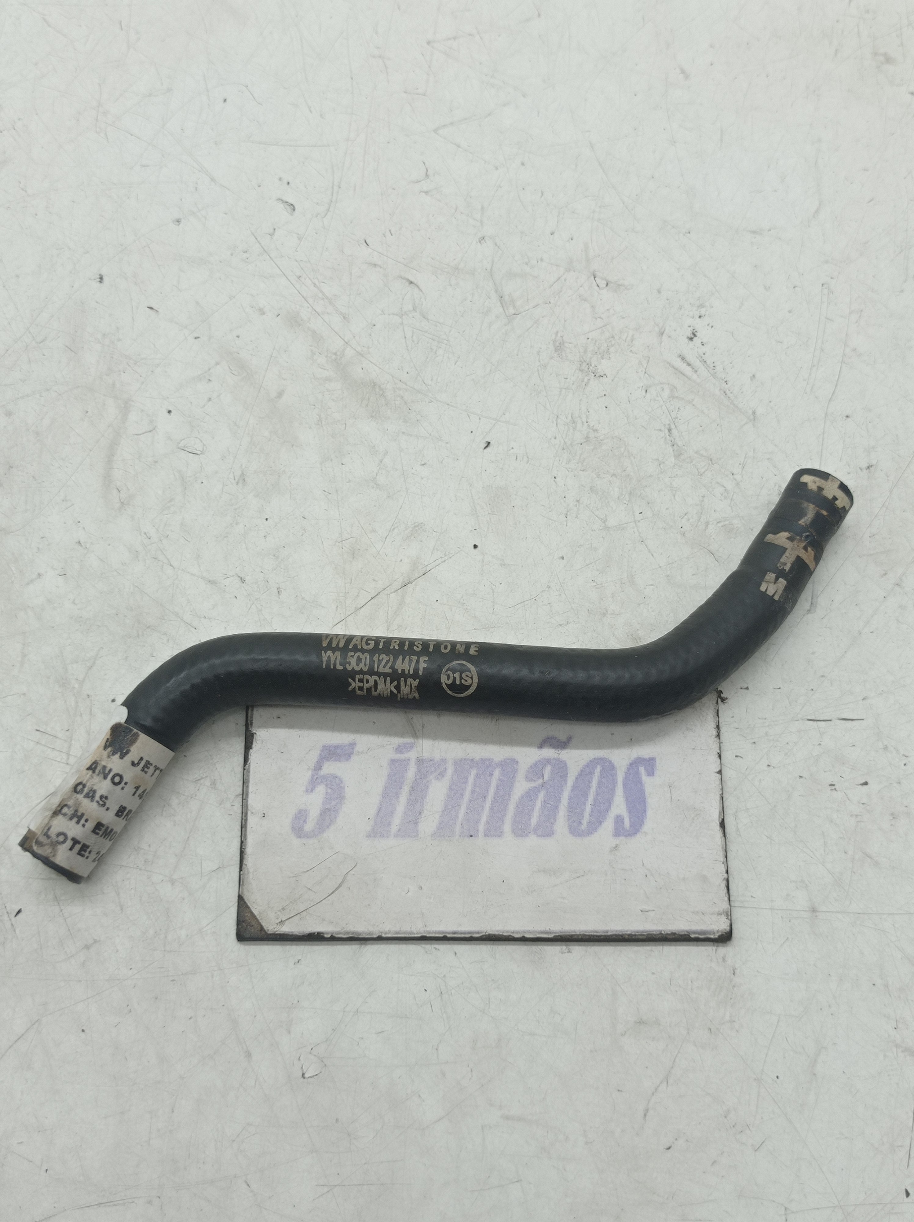 Mangueira Água Radiador Vw Jetta Tsi 2.0 2015 N5c0122447f