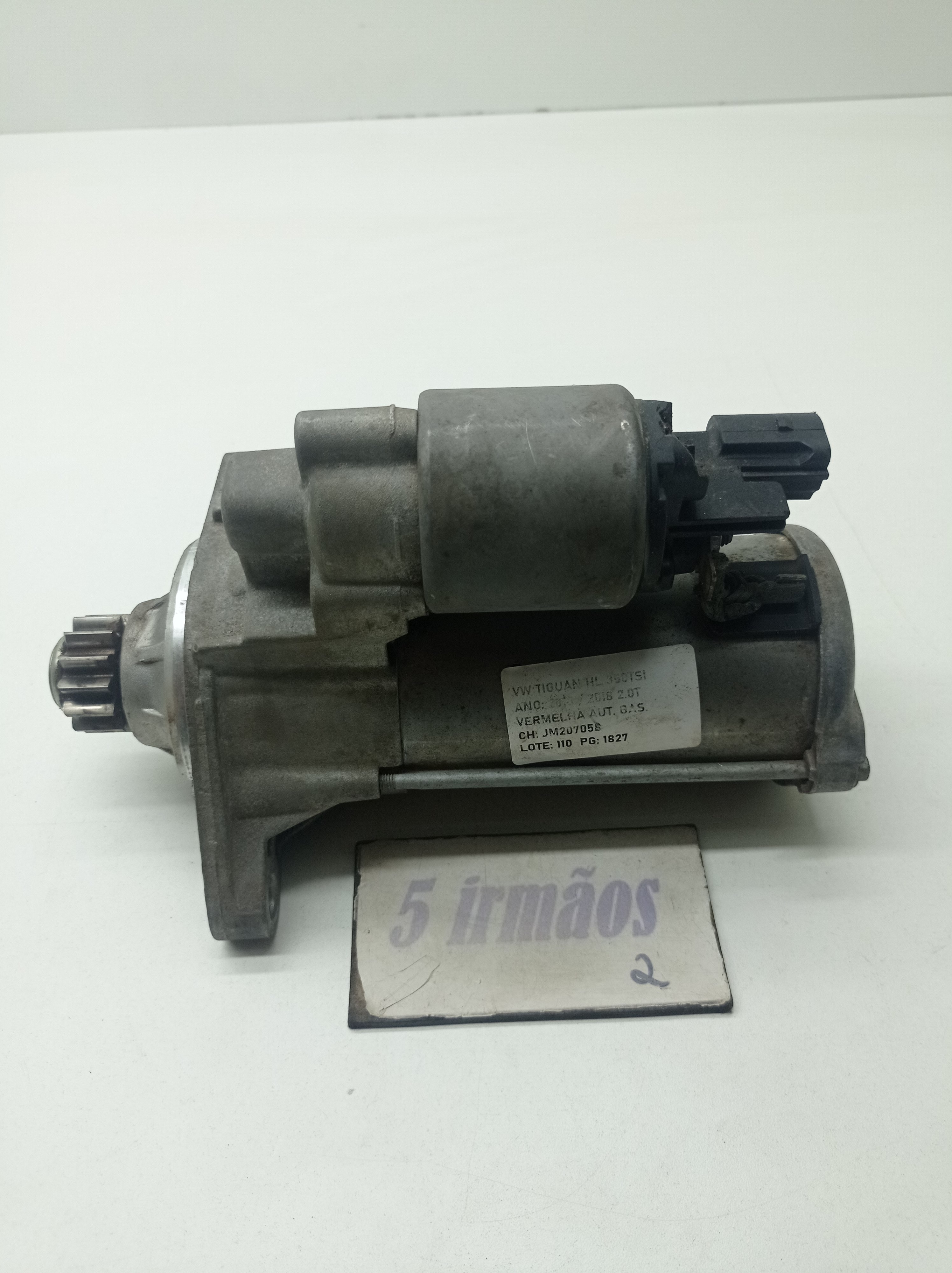 Motor Arranque Vw Tiguan 350 Tsi 2.0 2018 2019 N02e911024m