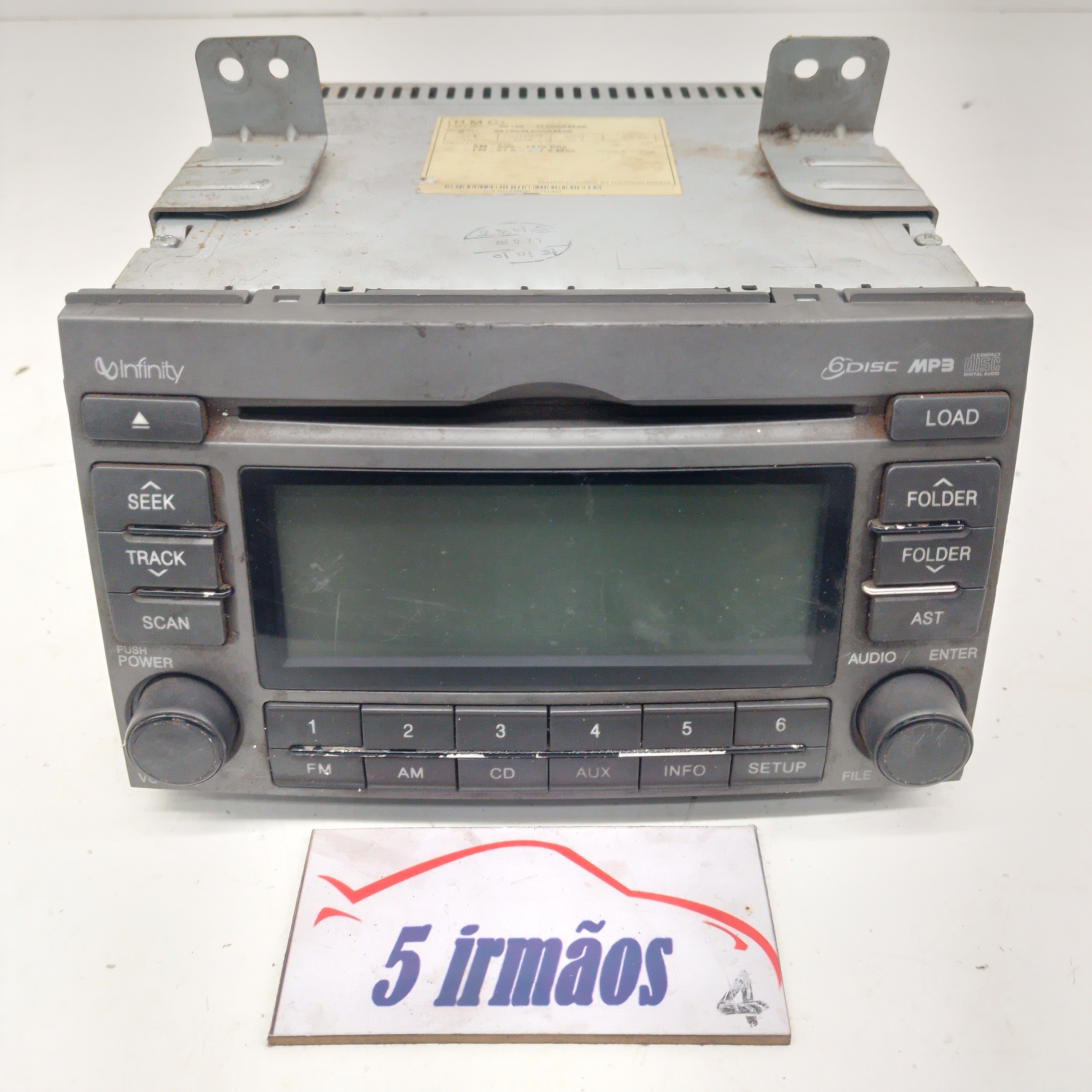 Rádio Cd Player Hyundai Azera 3.3 V6 2009 2010