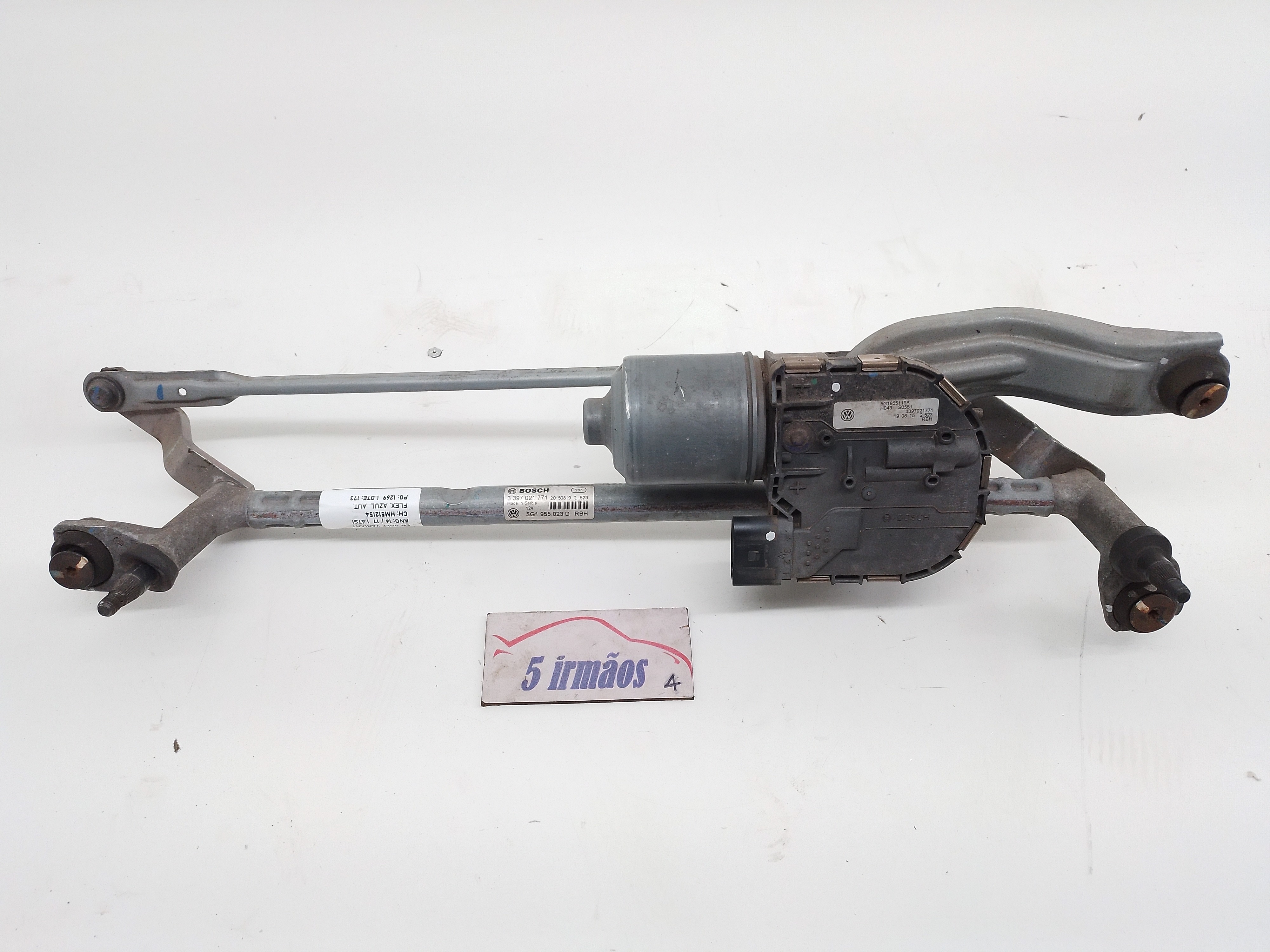 Motor Máquina Limpador Parabrisa Vw Golf Tsi 1.4 2016 2017