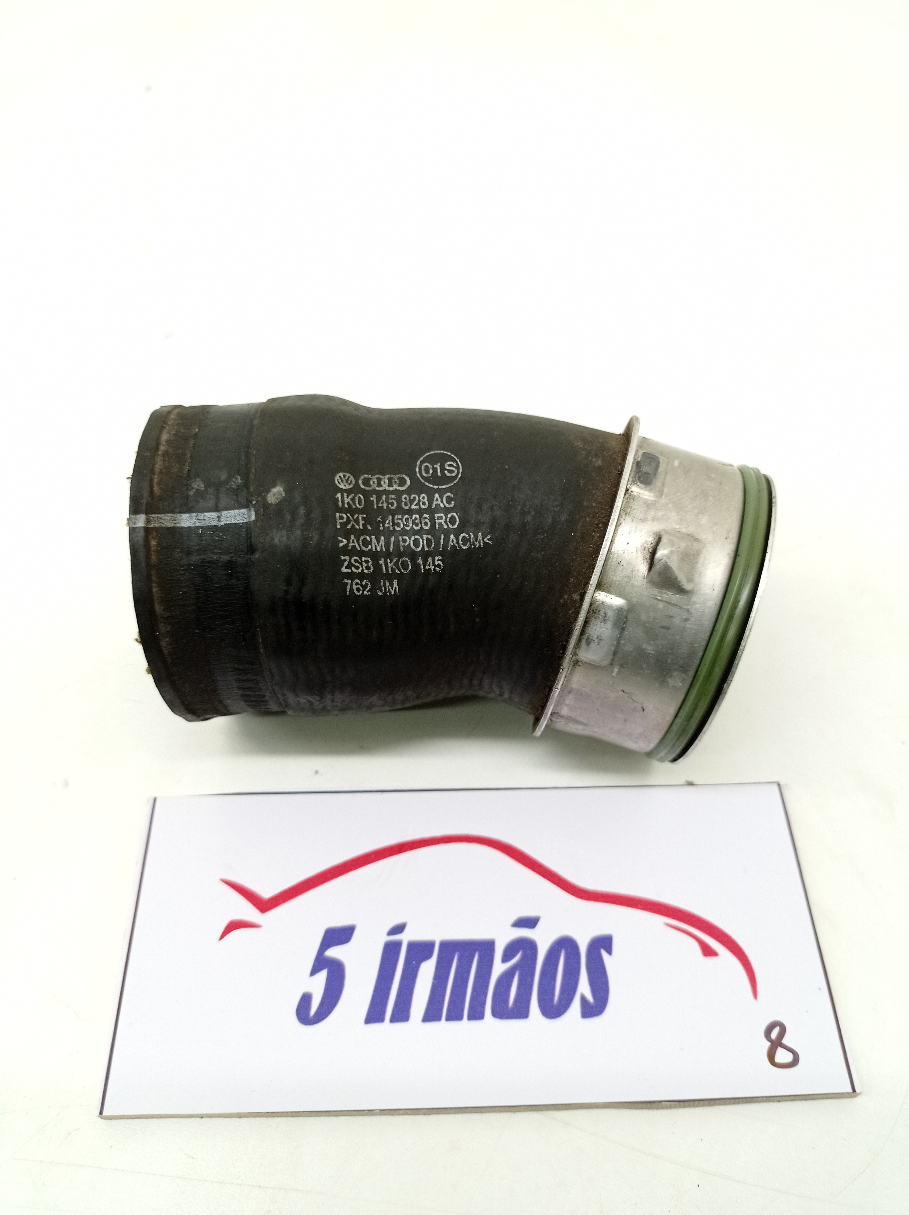 Mangueira Intercooler Vw Jetta Tsi 2.0 2015 N1k0145828ac Preto