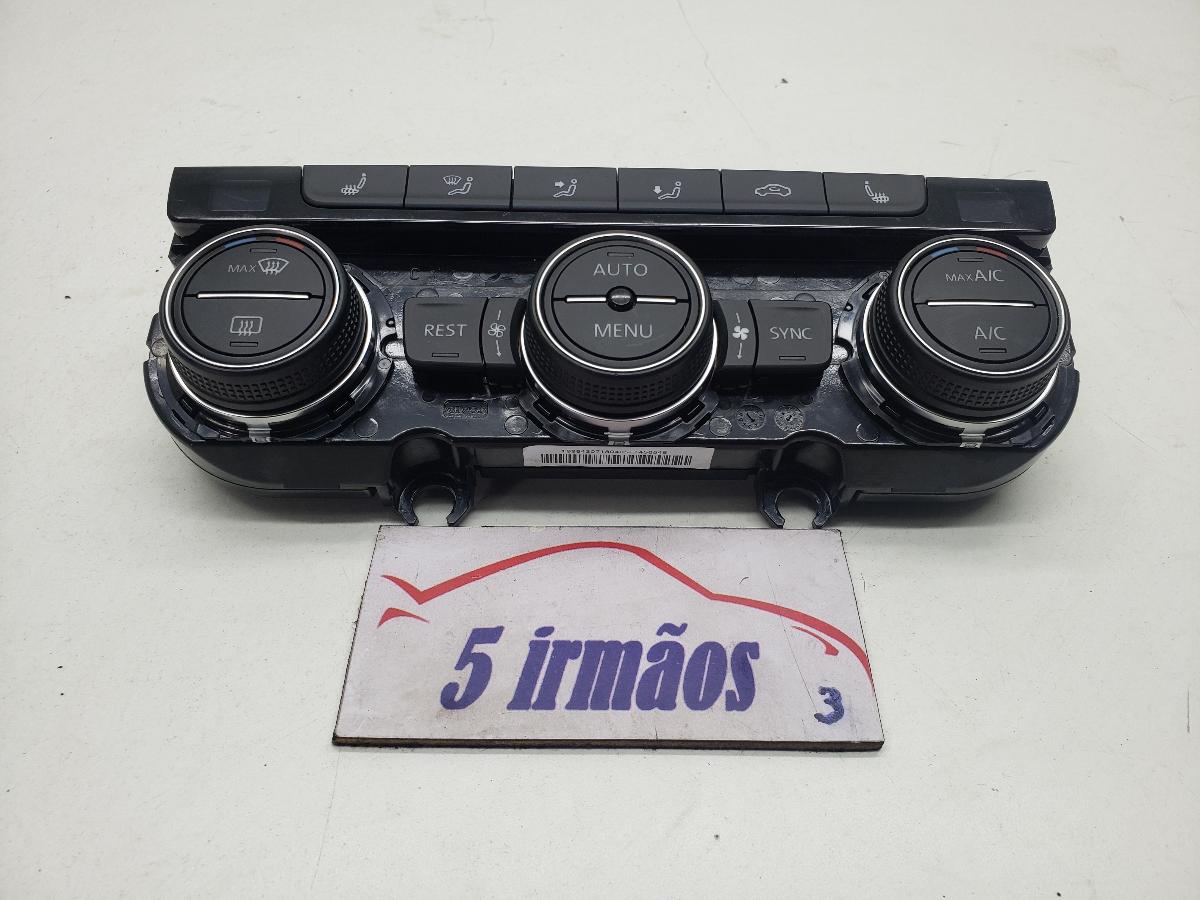 Comando Ar Condicionado Vw Passat Tsi 2.0 2018 N5g0907044dp