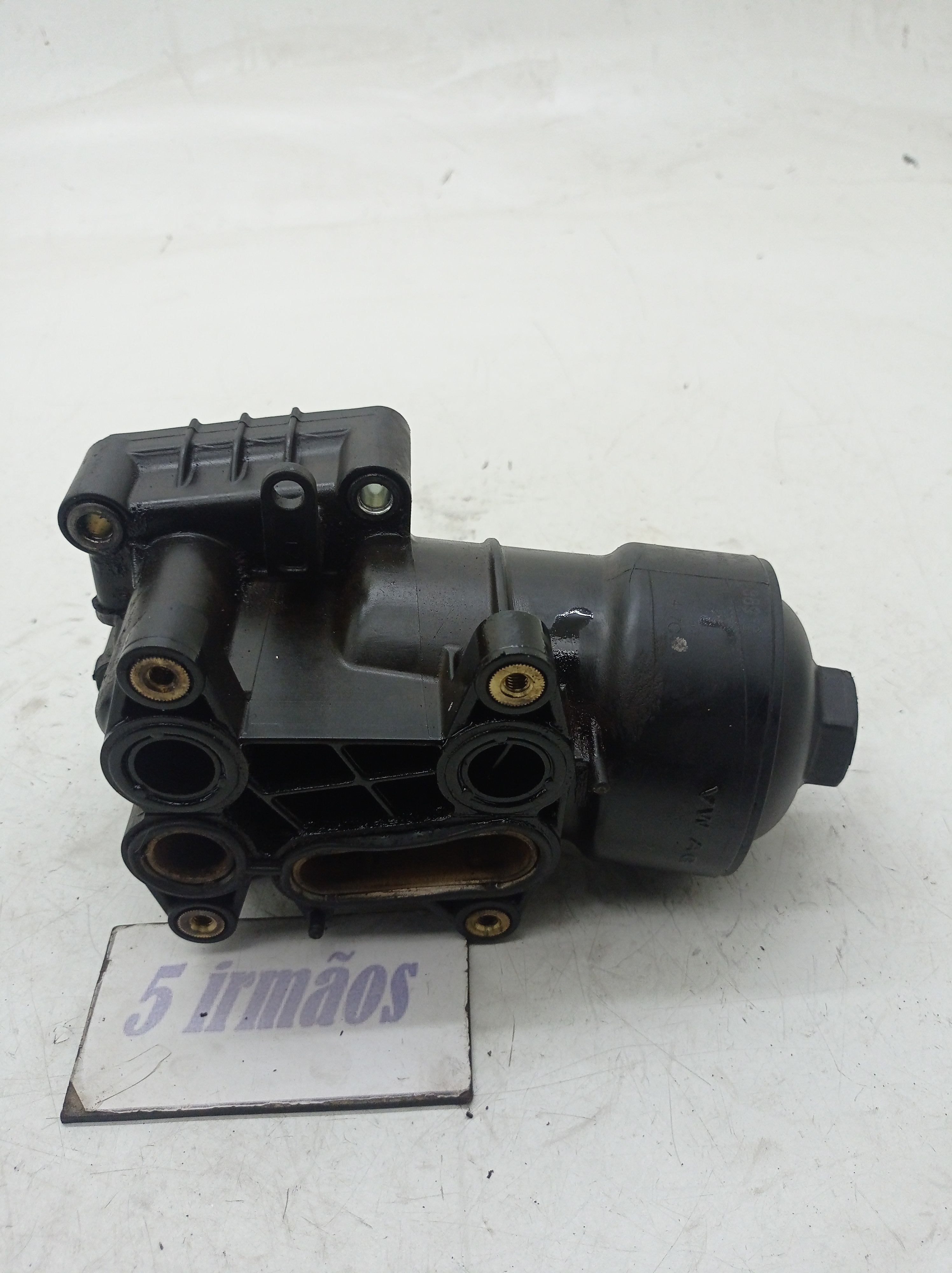 Suporte Filtro Óleo Motor Vw Amarok 2.0 Biturbo Diesel 2012