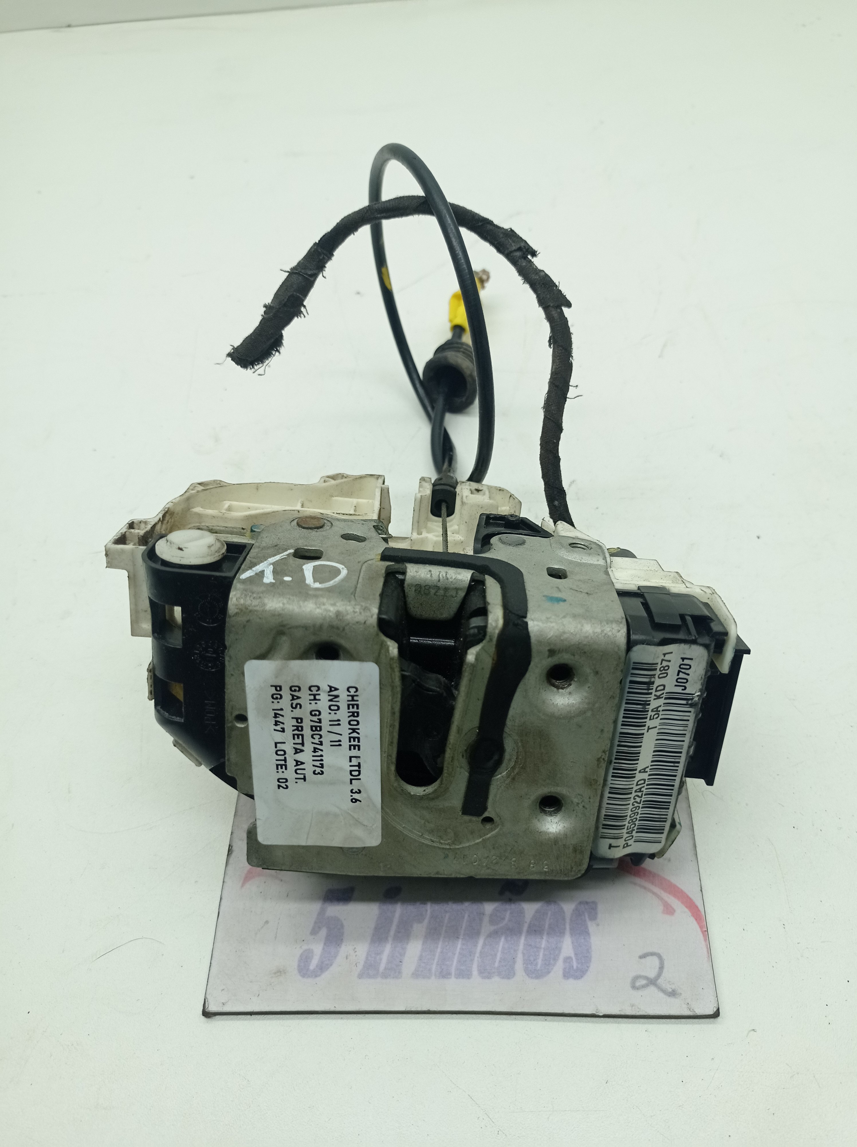Fechadura Porta Traseira Direita Jeep Cherokee 3.6 2011