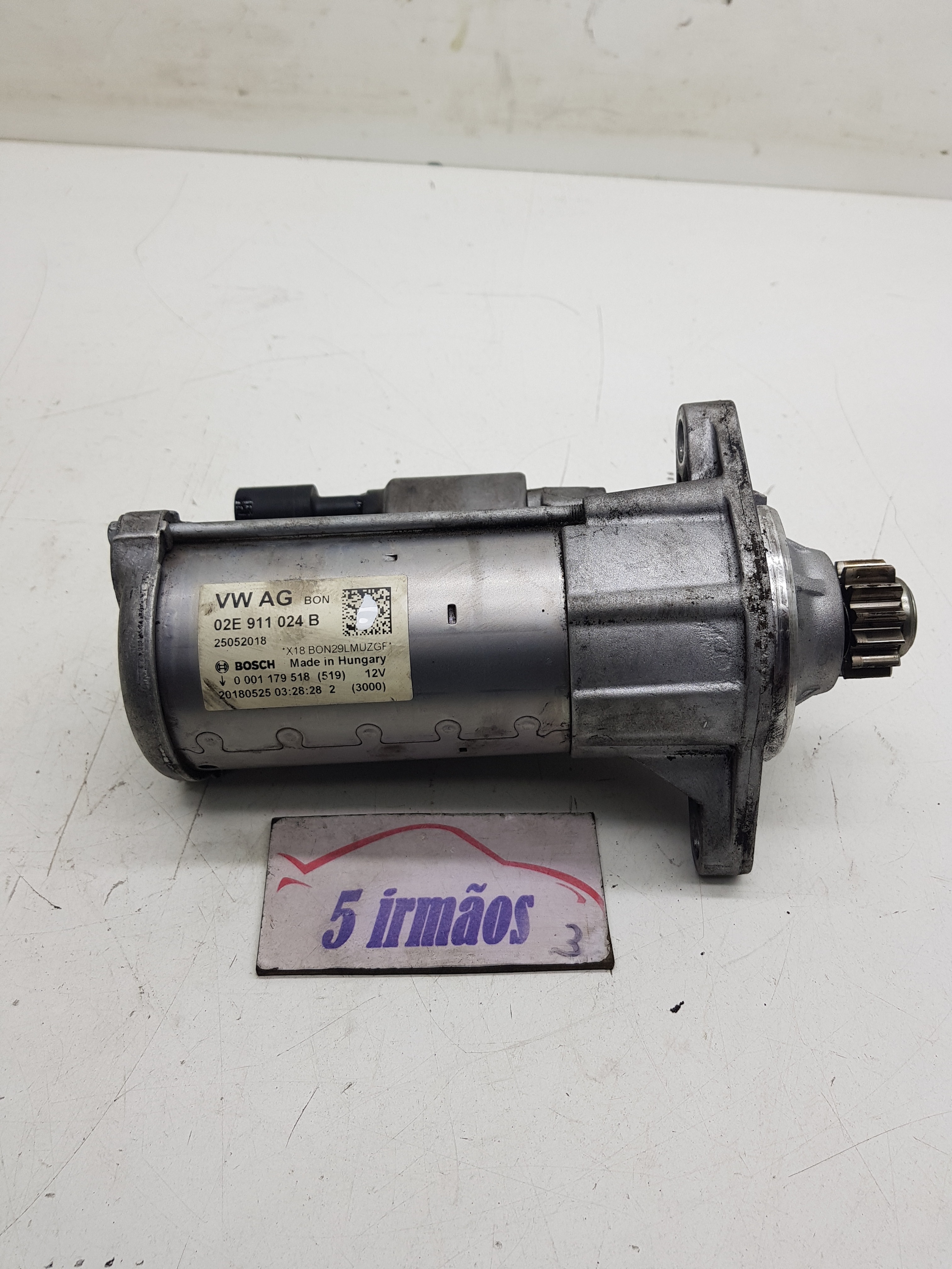 Motor Arranque Audi Q3 Tfsi 1.4 2018 / 2019 Nº02e911024b