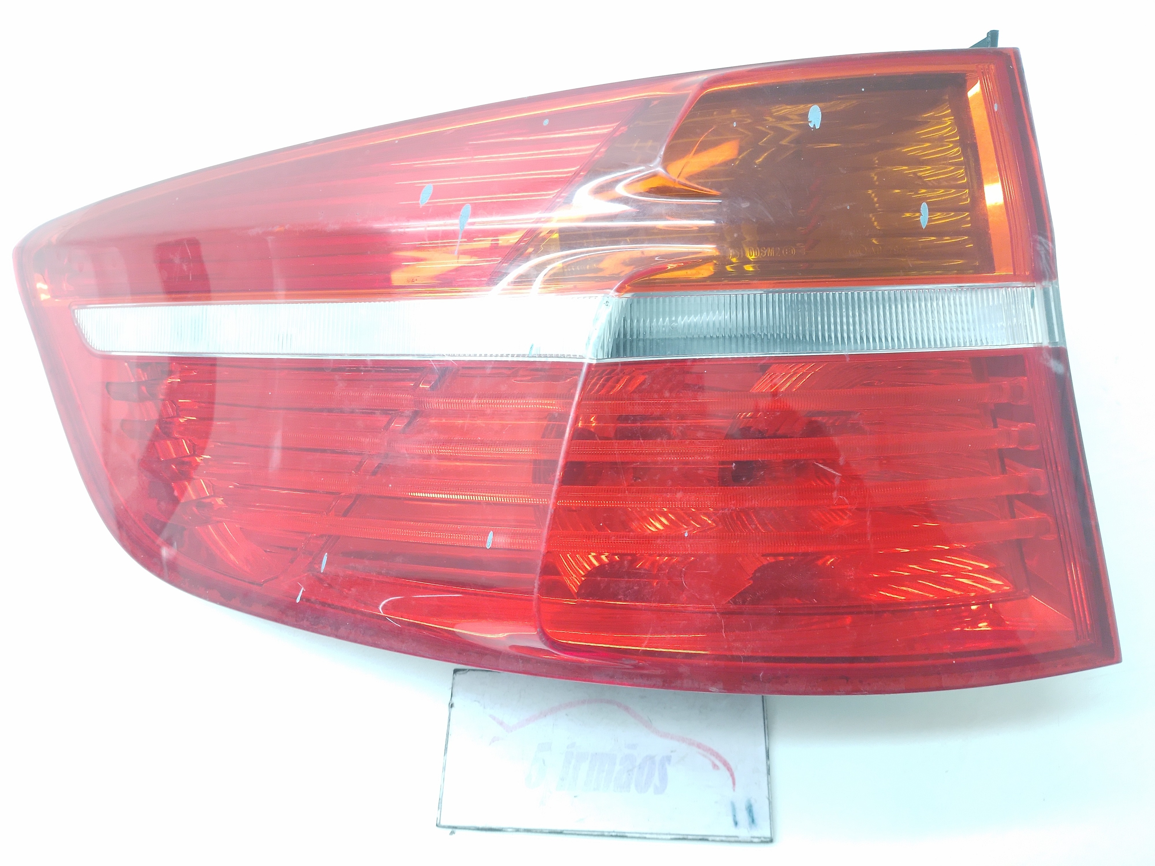 Lanterna Esquerda Bmw X6 3.0 2009 N22420500 Esquerdo Vermelho