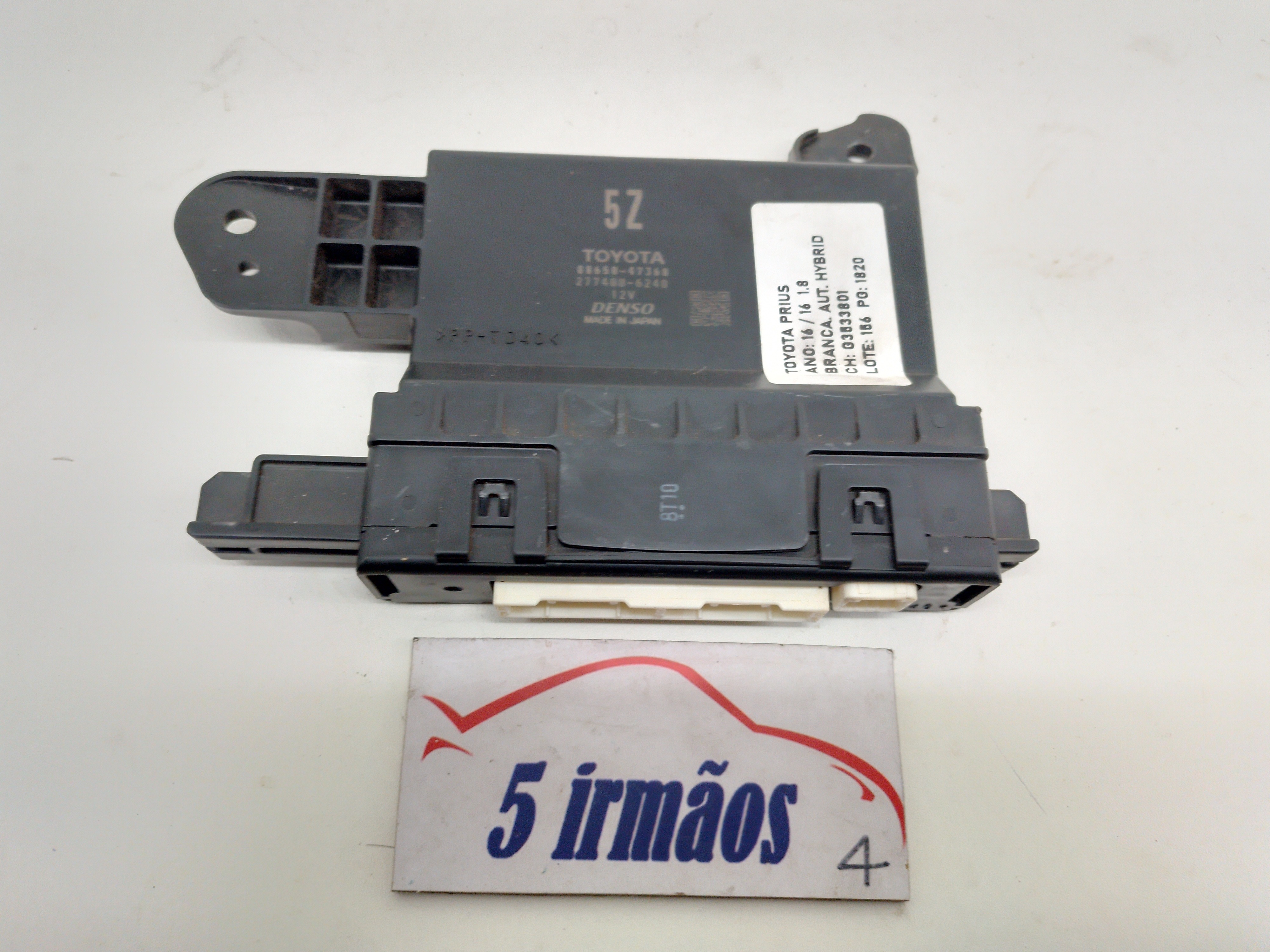 Módulo Ar Condicionado Toyota Prius 1.8 2017 N8865047360