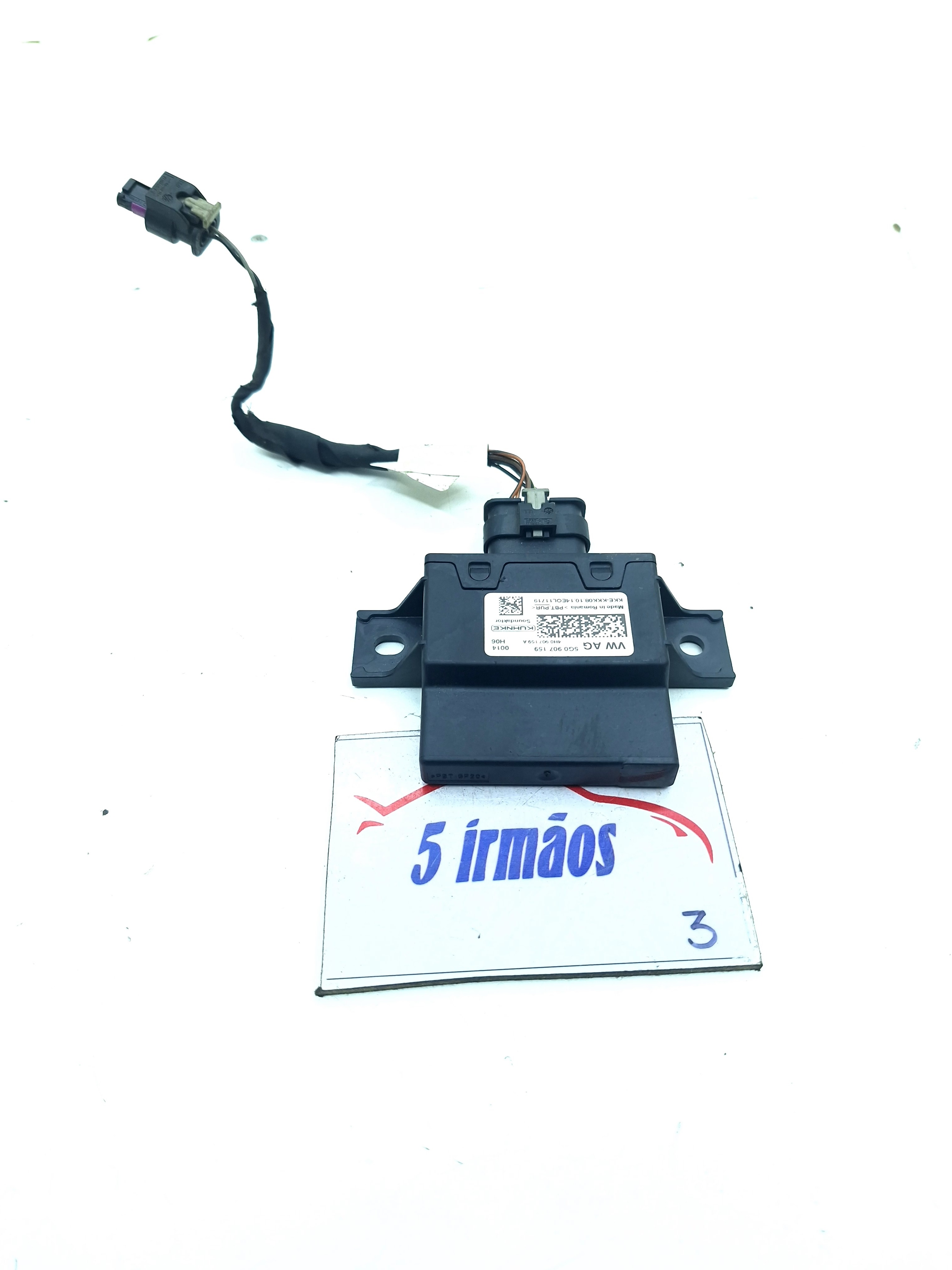 Módulo Controle Impacto Vw Golf Gti 2.0 2015 Nº5g0907159