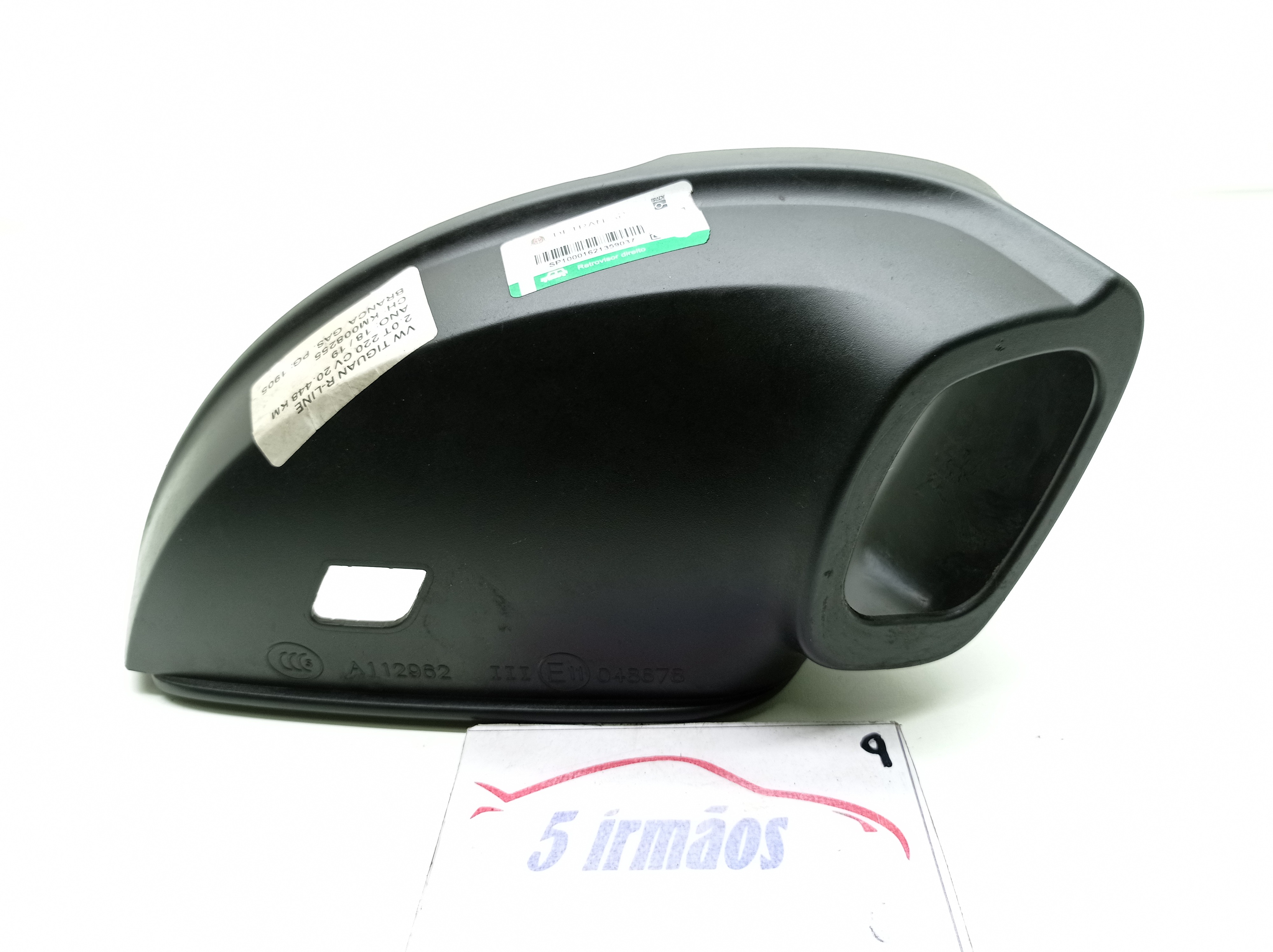 Capa Inferior Retrovisor Vw Tiguan 2.0 2018 2019