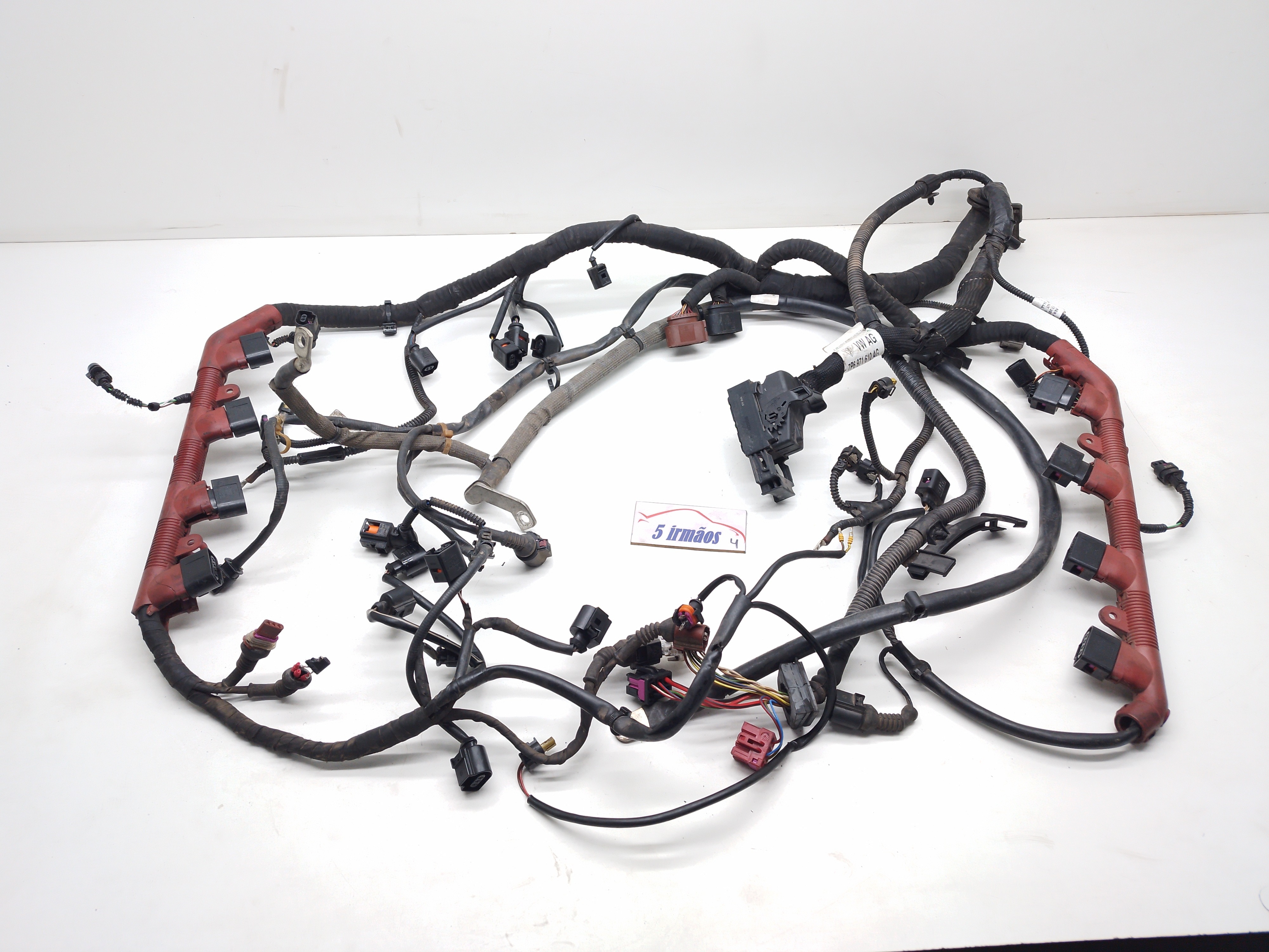Chicote Motor Vw Touareg 4.2 V8 2012 2013 2014 N7p6971610ag