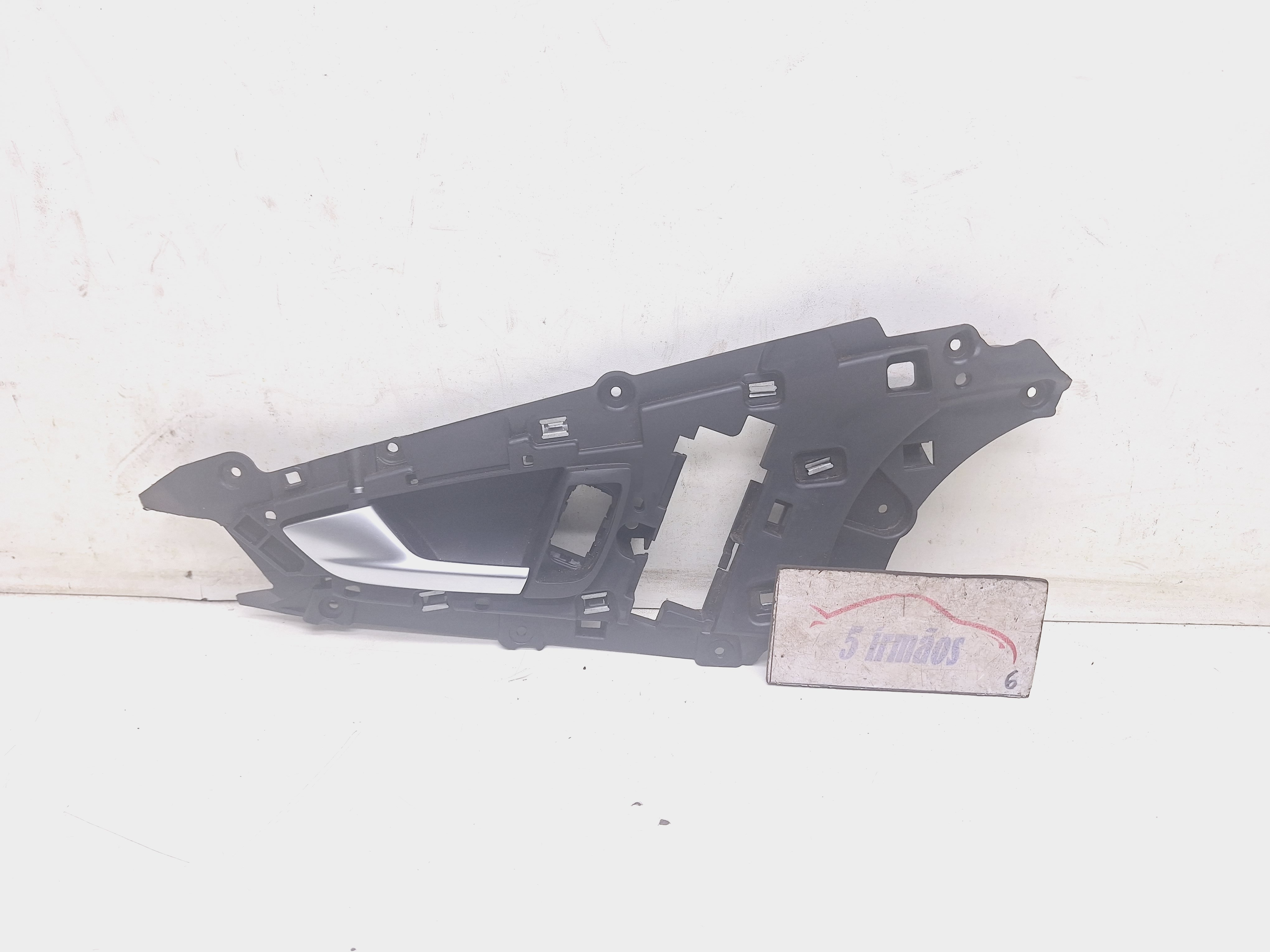 Maçaneta Interna Dianteira Esquerda Audi A7 2010 2011 Preto Preto Dianteira
