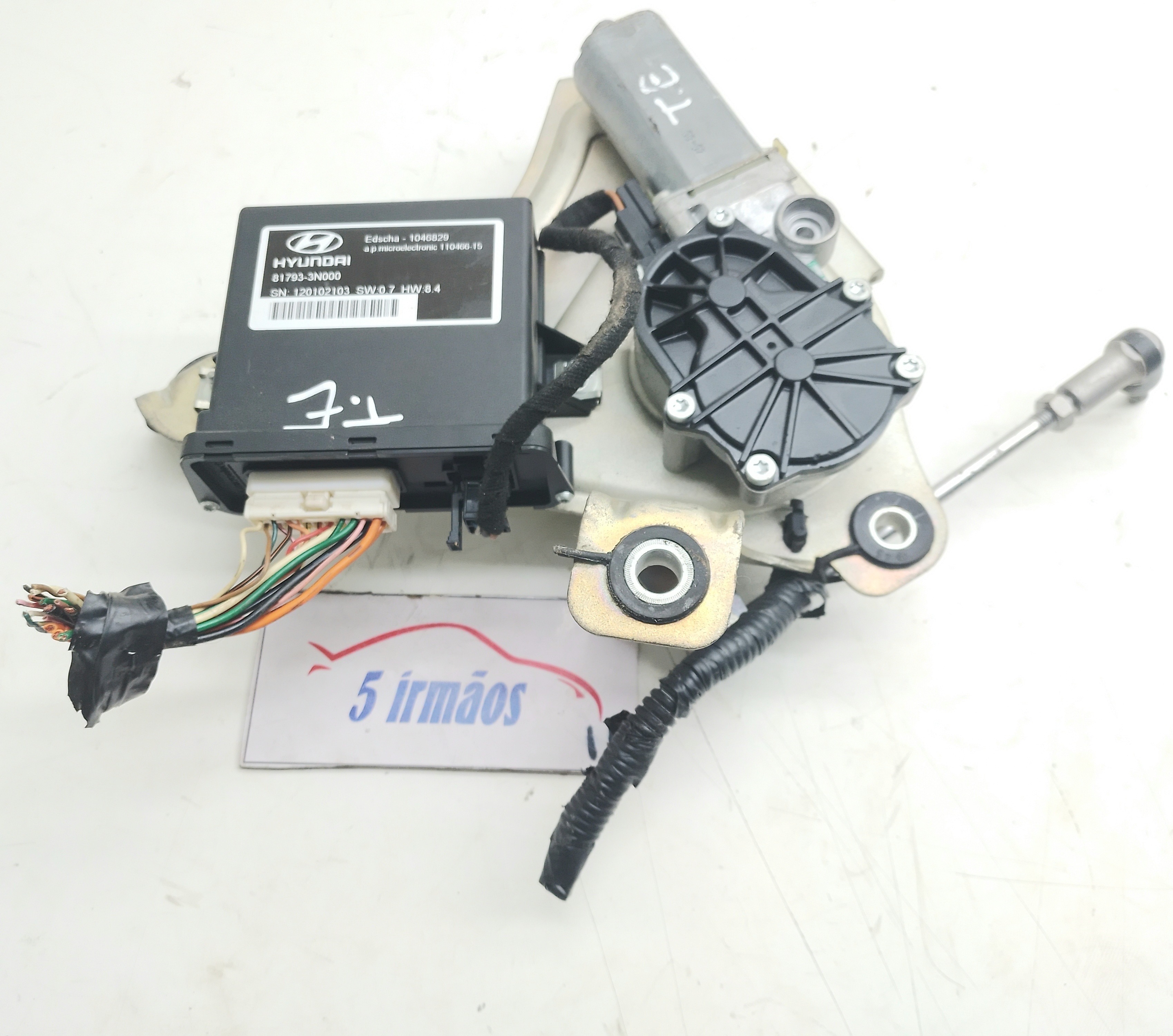 Motor Máquina Tampa Traseira Hyundai Equus 4.6 V8 2011 2012