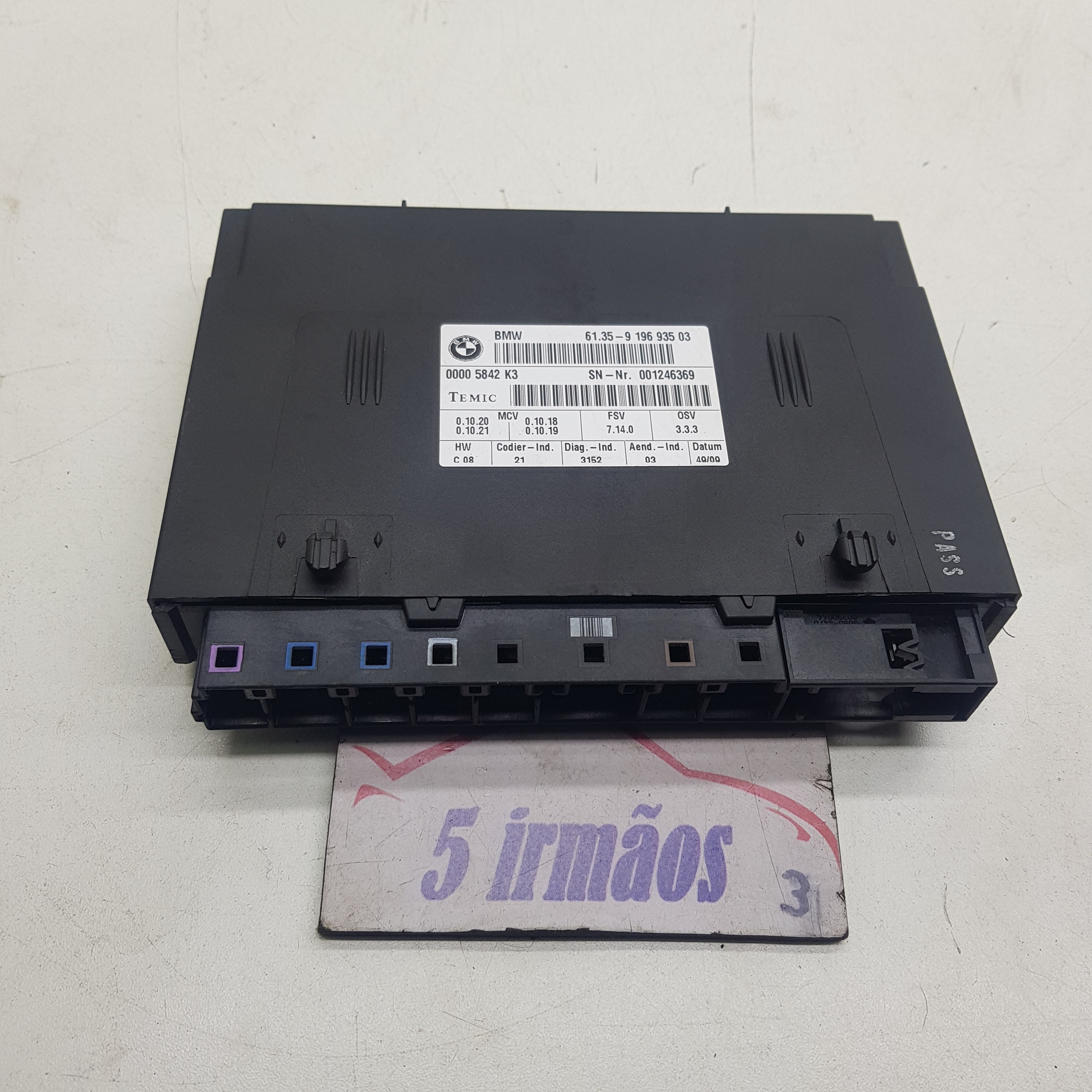Módulo Banco Bmw 328i 2.0 2013 / 2014 Nº 6135919693503