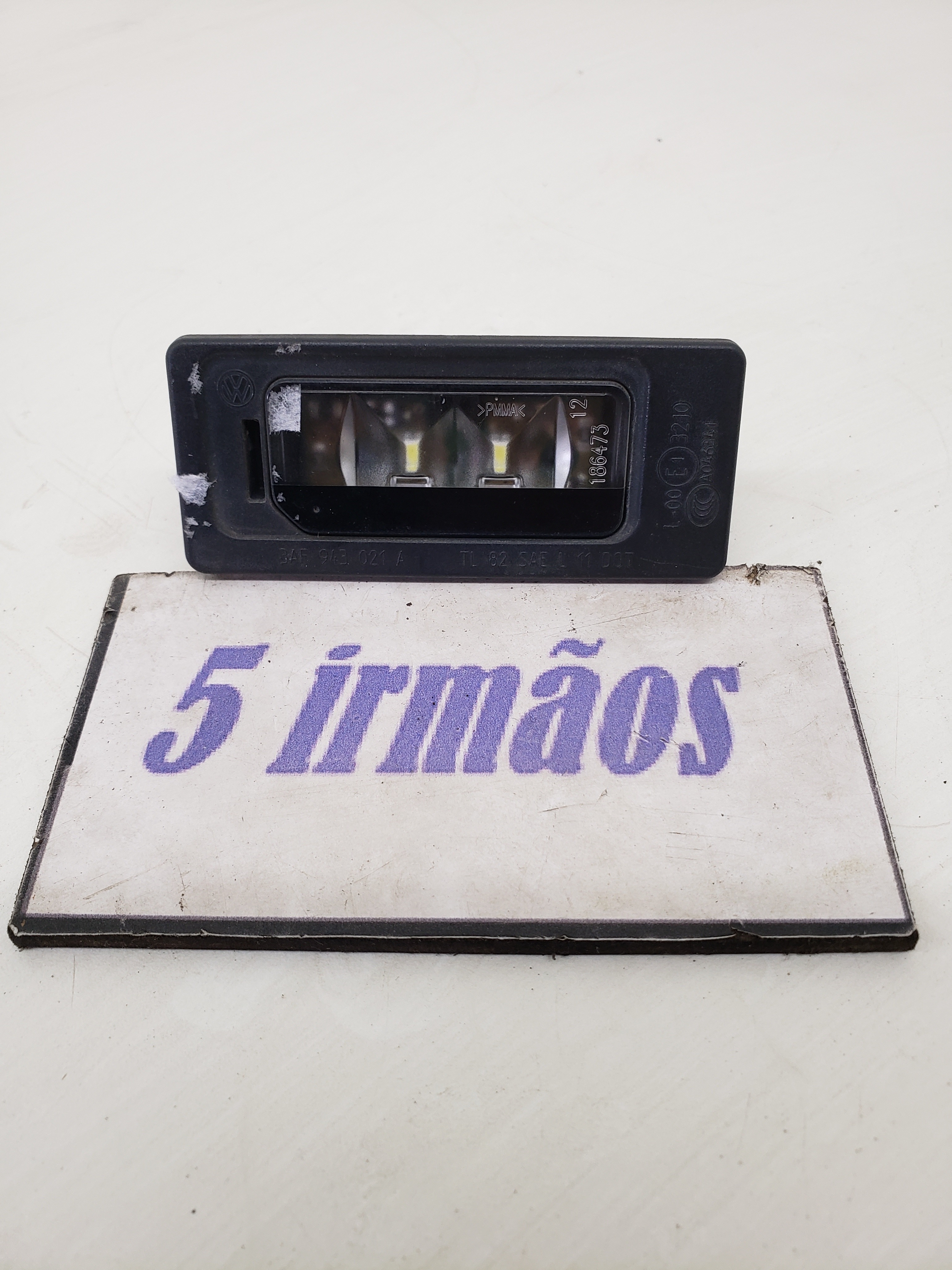 Luz Placa Vw Golf Variant Tsi 1.4 2016 / 2017 N3af943021a