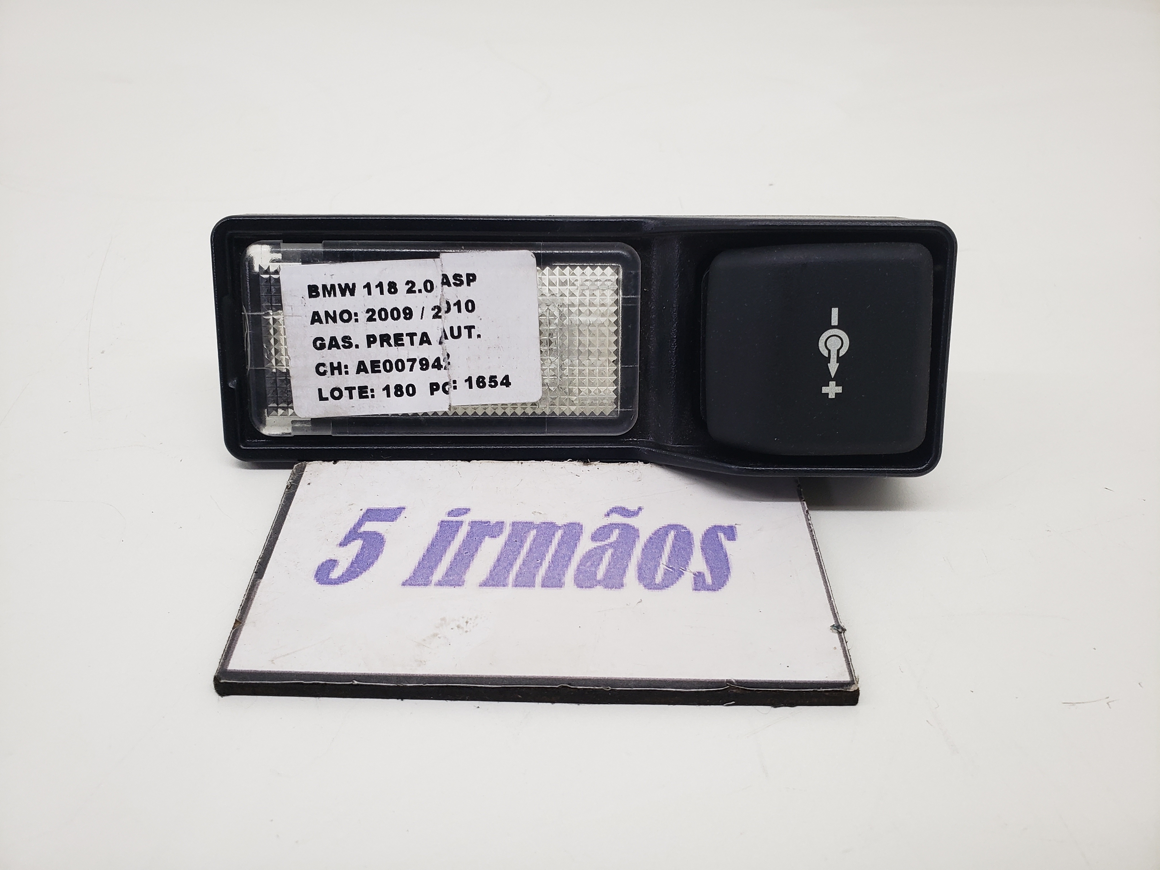 Acendedor C/luz Cortesia Bmw 118i 2.0 Asp 2009 / 2010