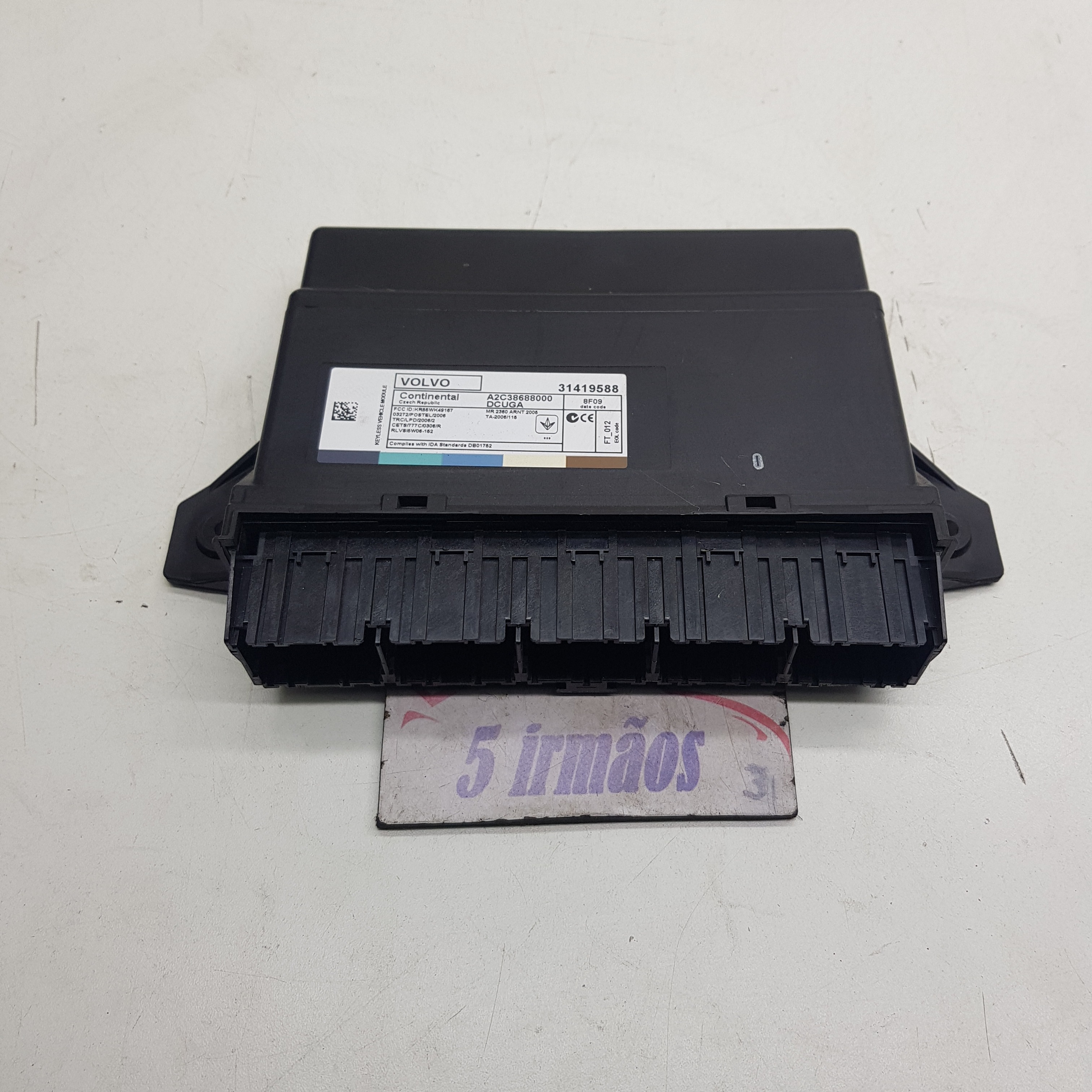 Módulo Keyless Volvo V40 T4 2.0 Turbo 2018 / 2019 N31419588