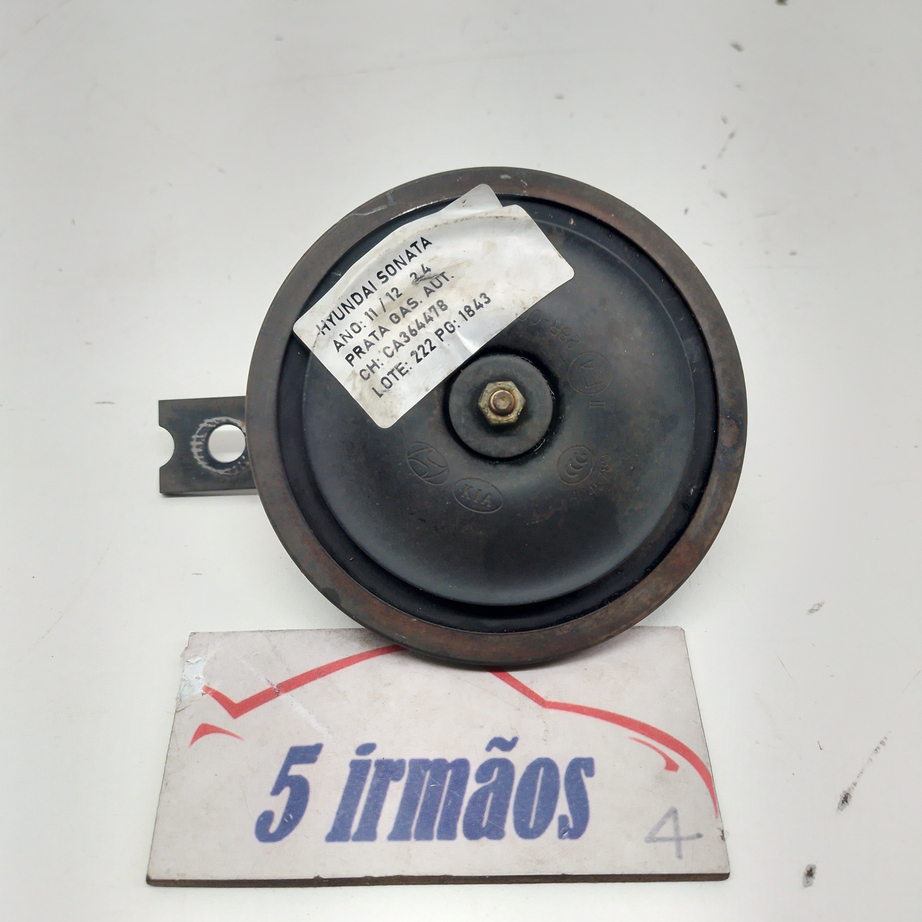 Buzina Sonora Hyundai Sonata 2.4 2011 / 2012 N966103s100