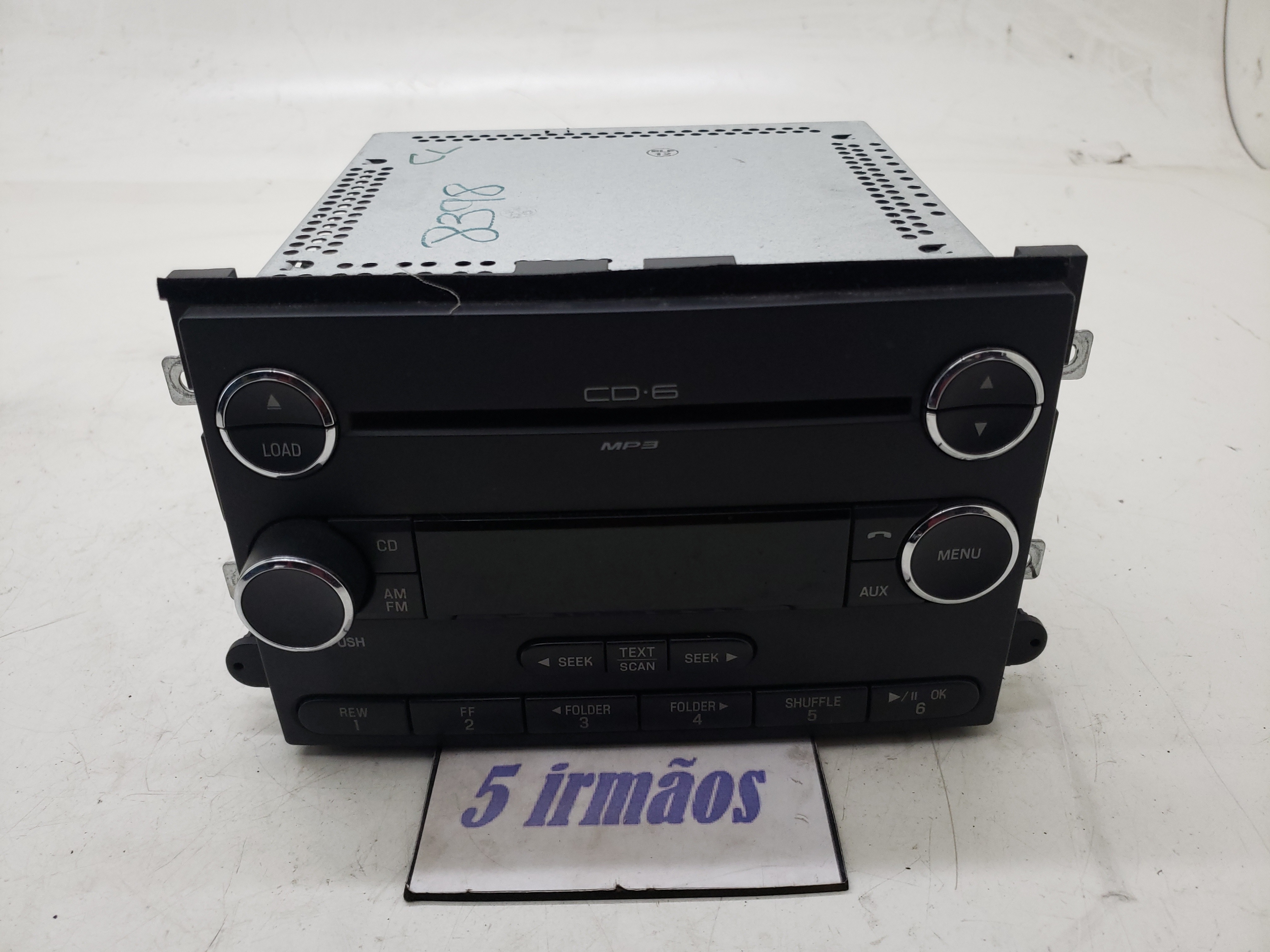 Rádio Cd Player Ford Fusion 2.3 2007 / 2008 N8e5t18c815be
