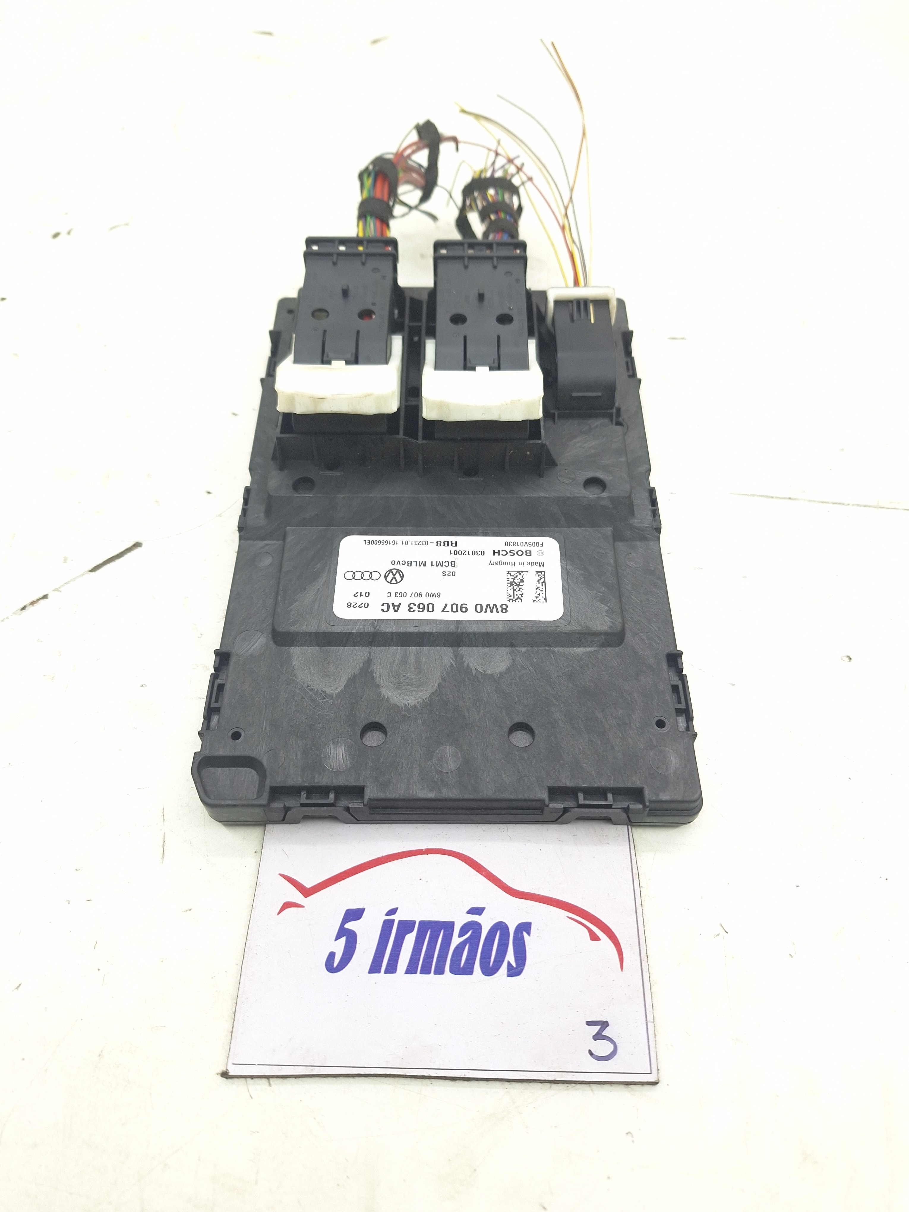 Módulo Bcm Audi A4 Sedan Tfsi 2.0 2016 2017 8w0907063ac