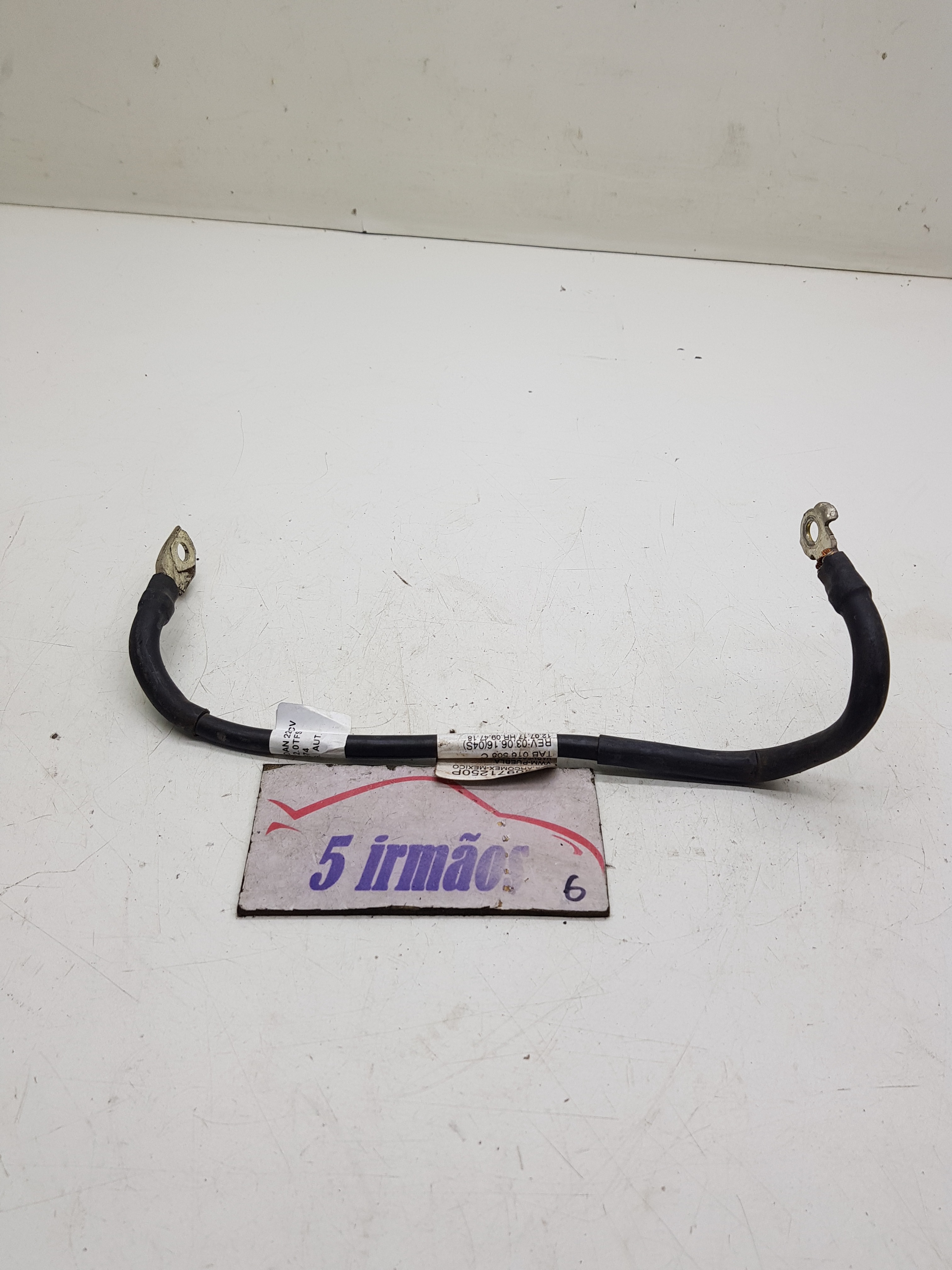 Cabo Negativo Bateria Audi A3 Sedan 2.0 2018 2019 5q0971250p