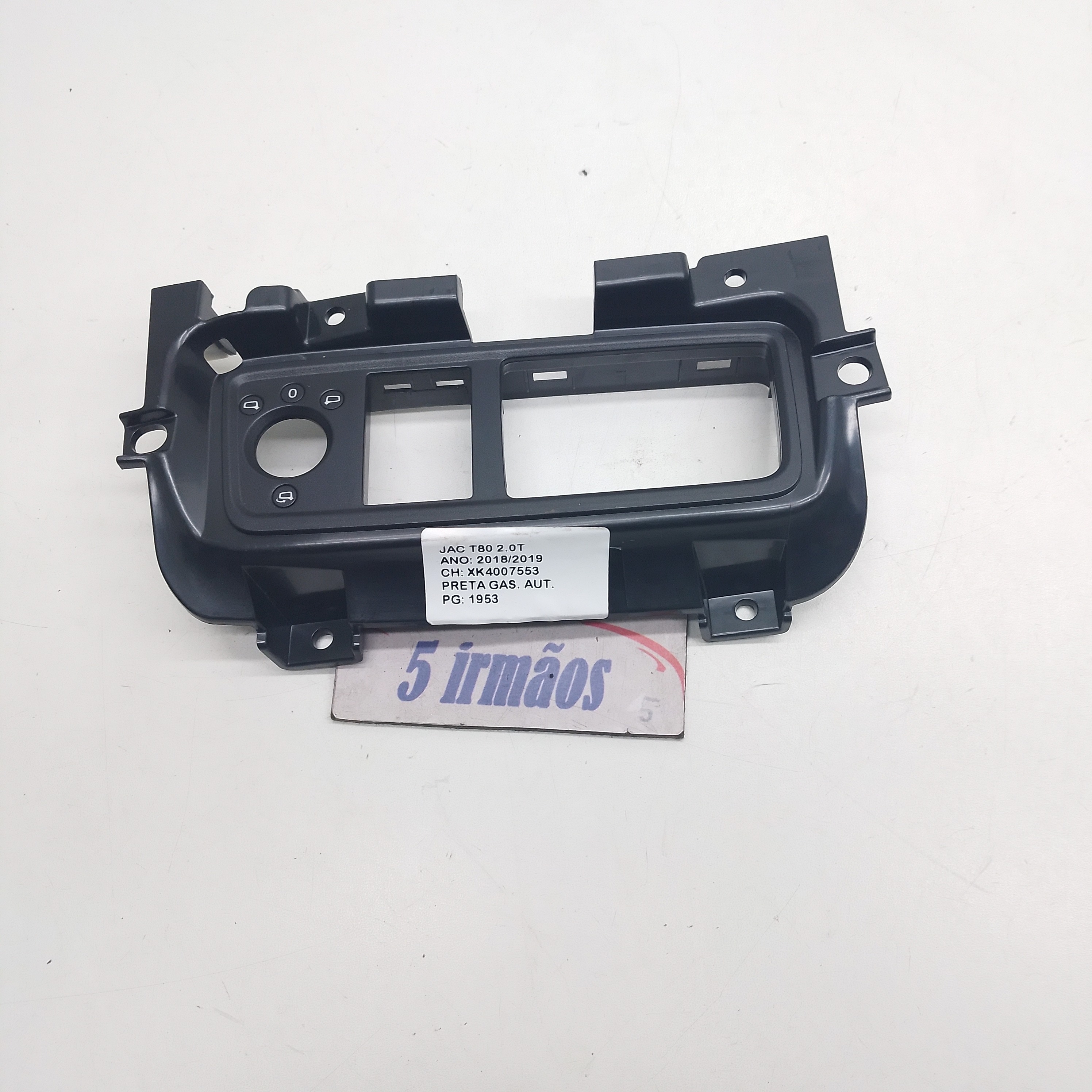 Acabamento Comando Ajuste Retrovisor Jac T80 2.0 2018 2019