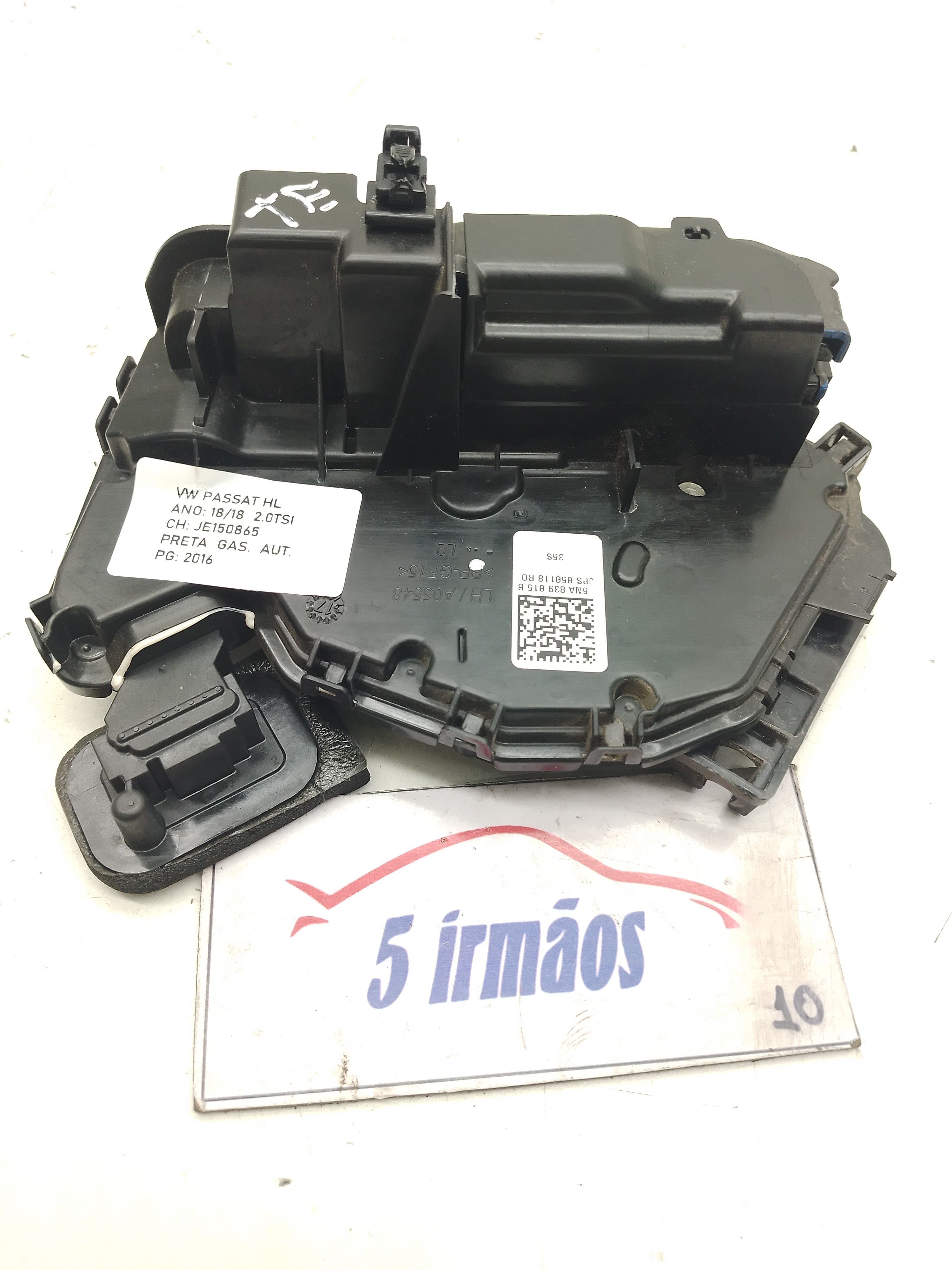 Fechadura Porta Traseira Esquerda Vw Passat Tsi 2.0 2018