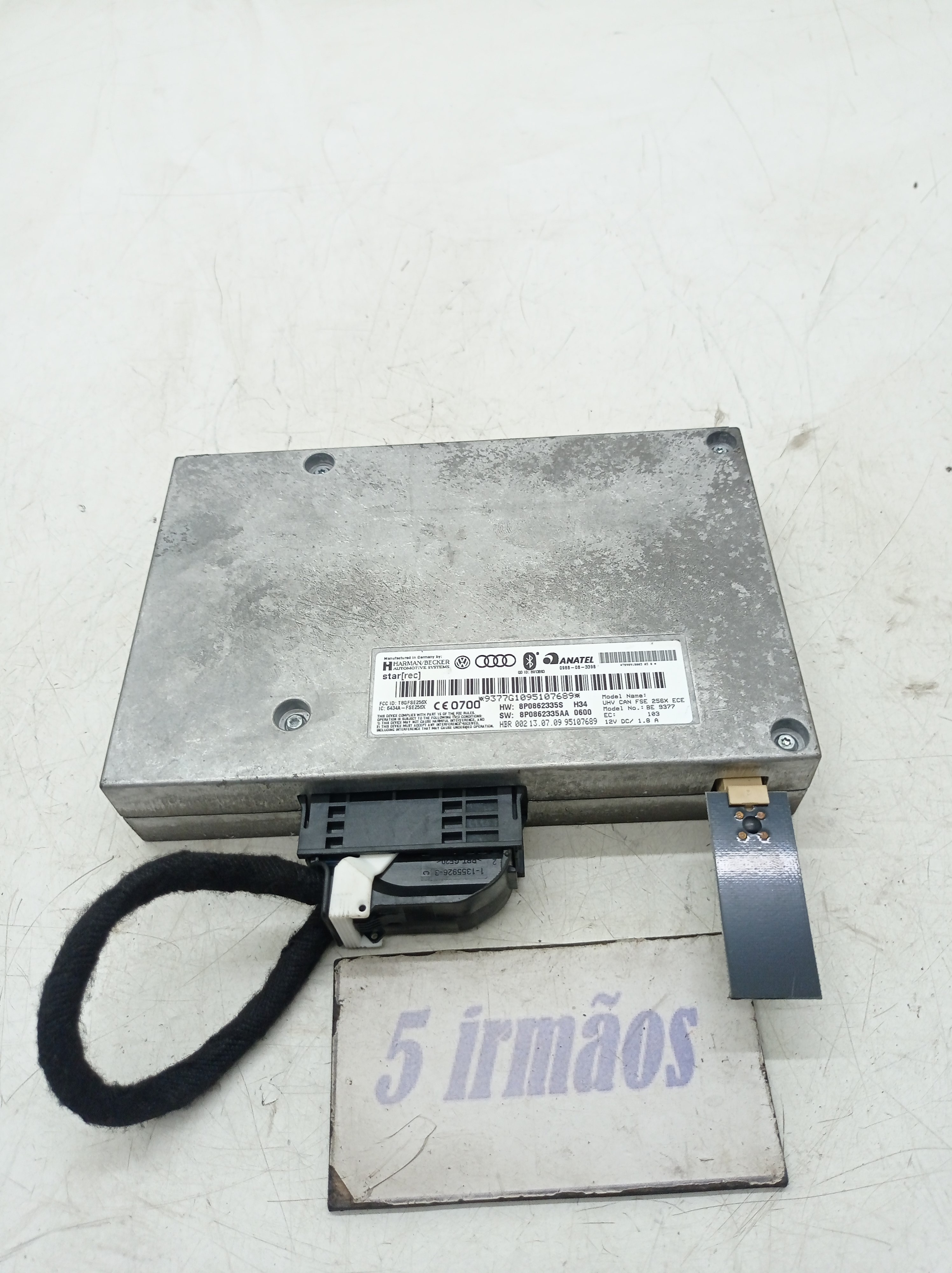 Módulo Bluetooth Audi A3 Sportback 2.0 2010 N8p0862335s