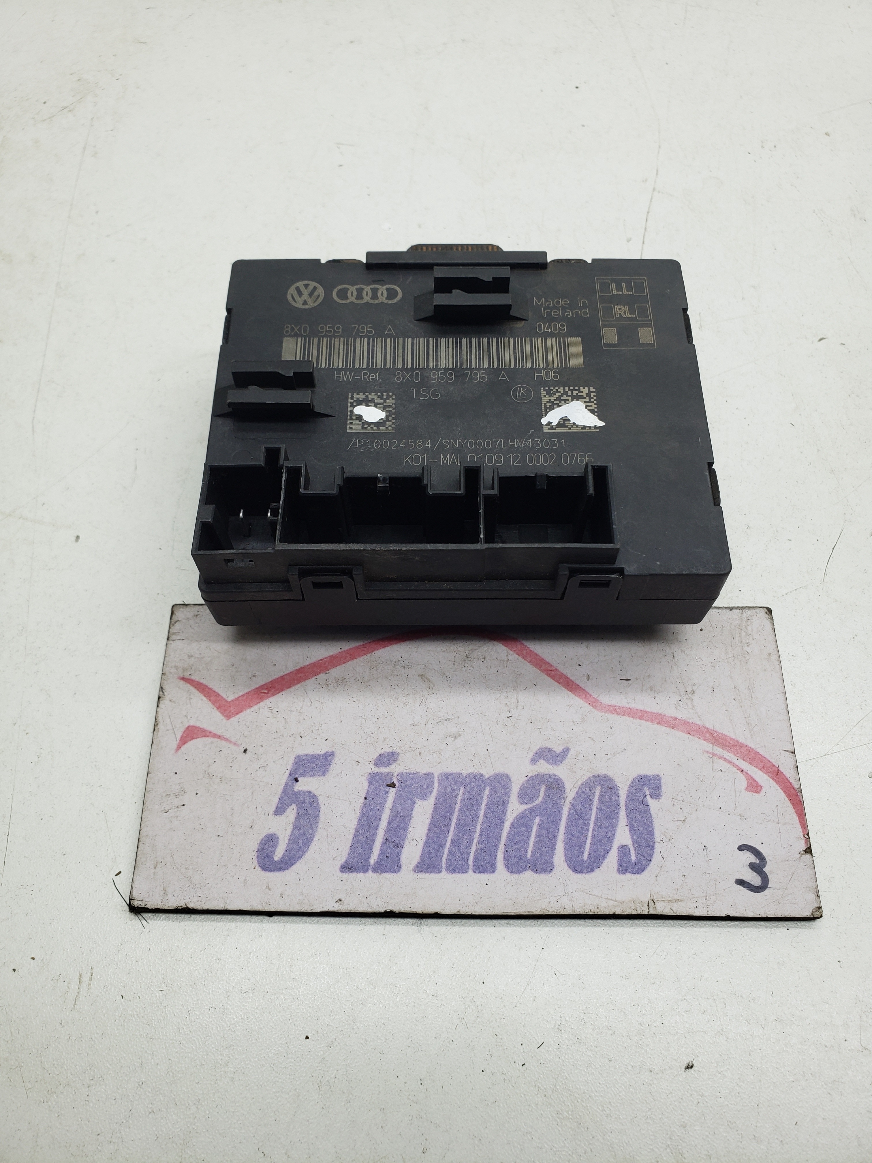 Módulo Porta Traseira Esquerda Audi Q3 Tfsi 2.0 Nº8x0959795a