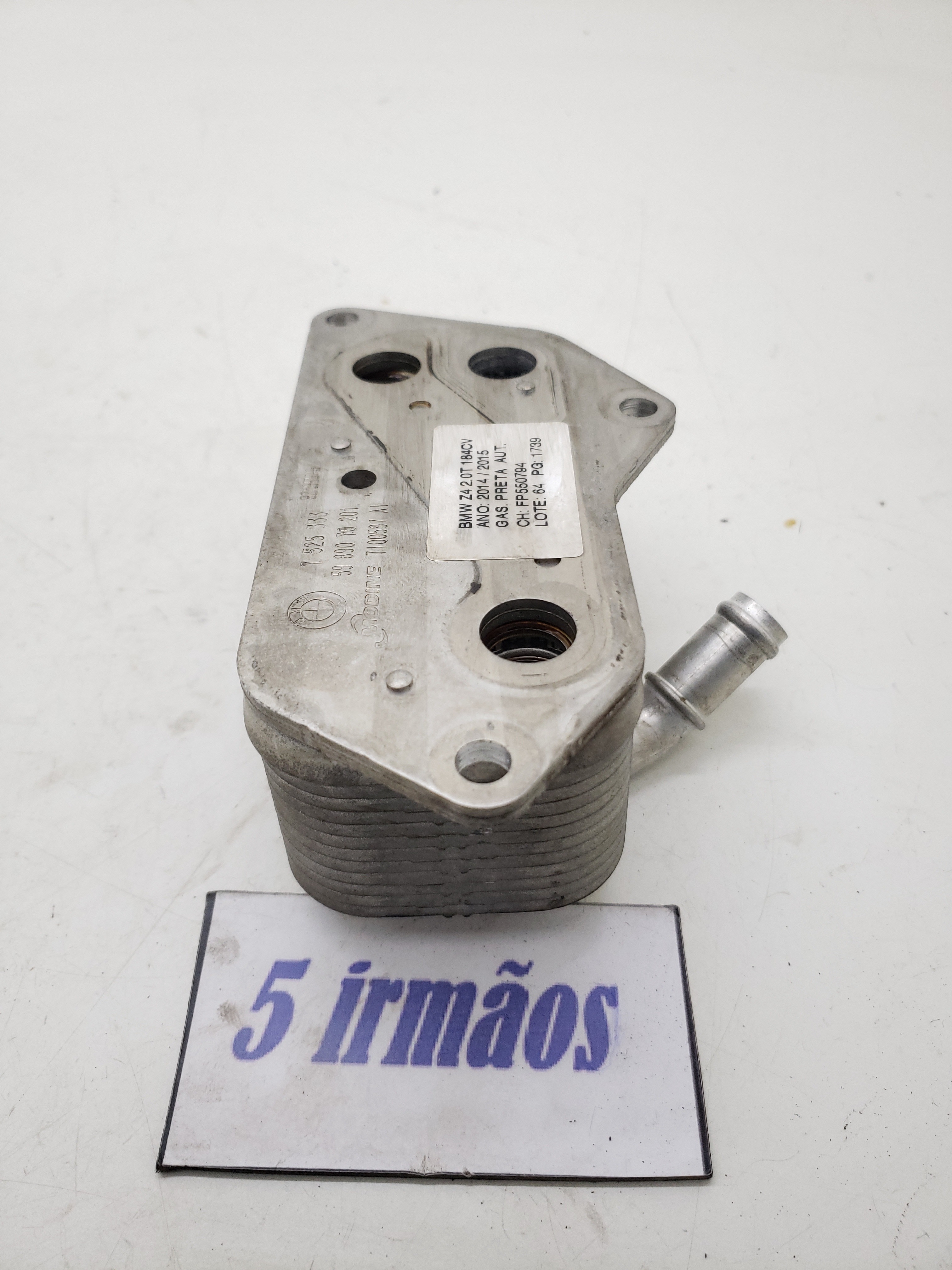 Resfriador Óleo Motor Bmw Z4 2.0 2014 / 2015 Nº7525333