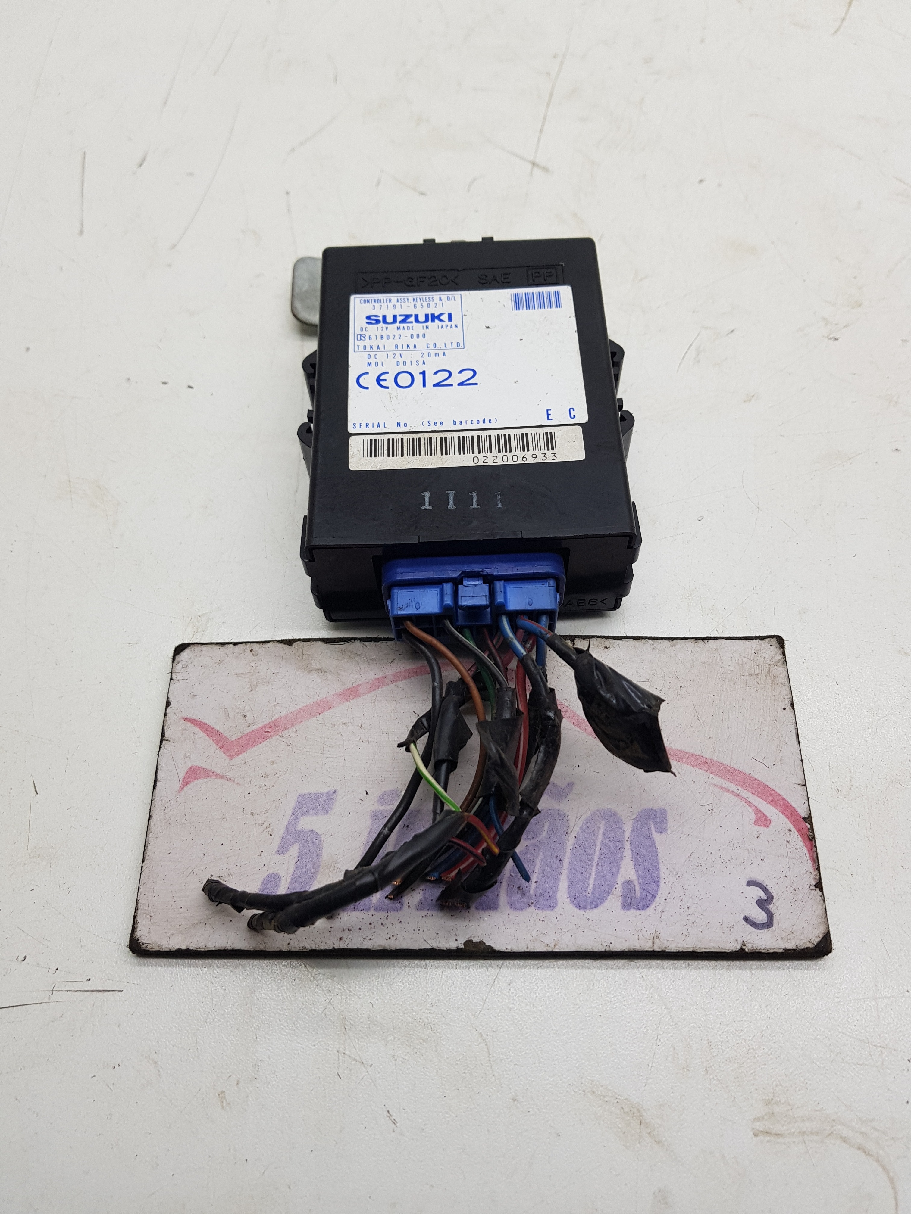 Módulo Keyless Gm Tracker 2.0 Diesel 2001 Nº3719165d21